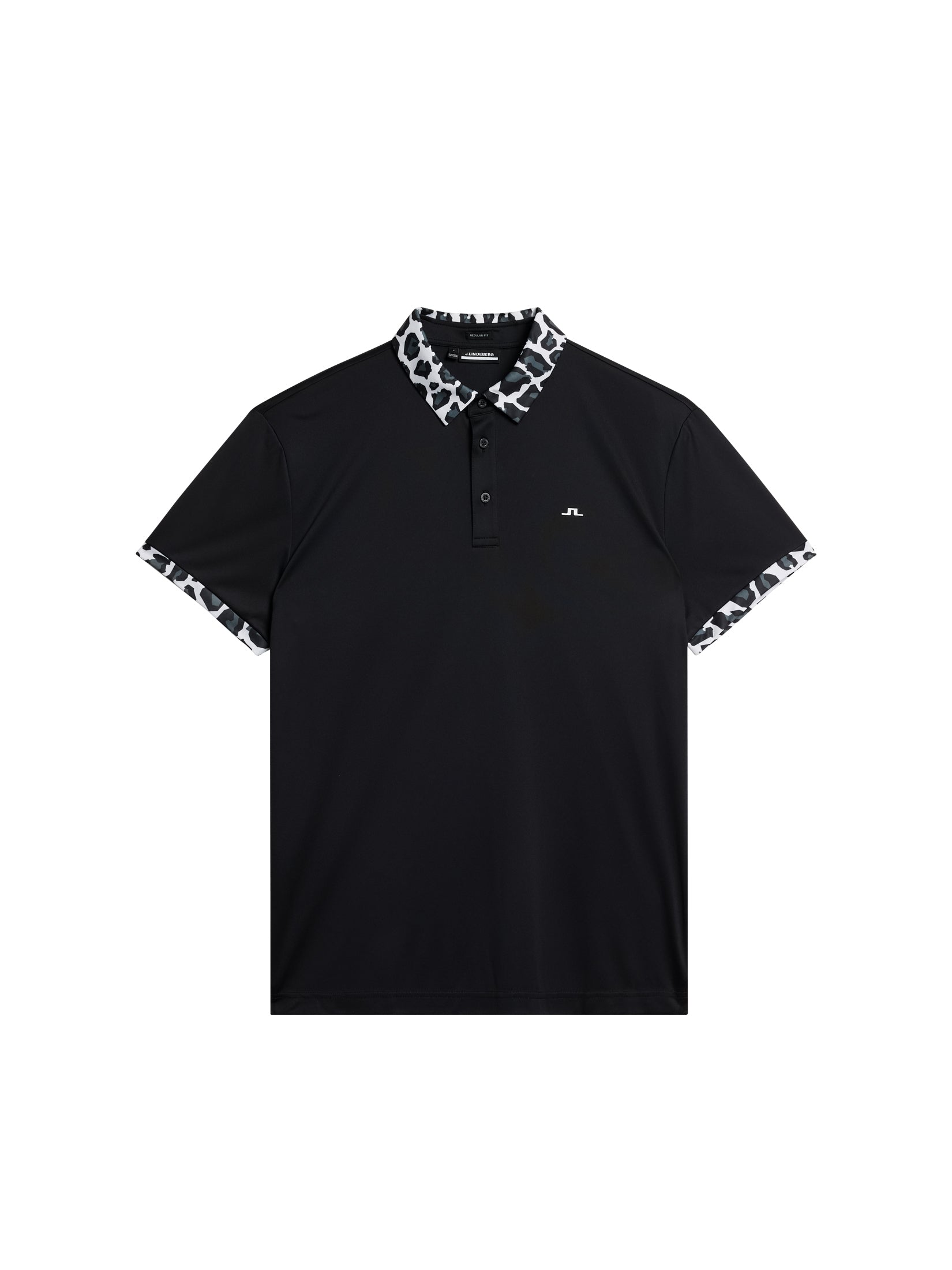 Chapin Regular Polo / Black – J.Lindeberg