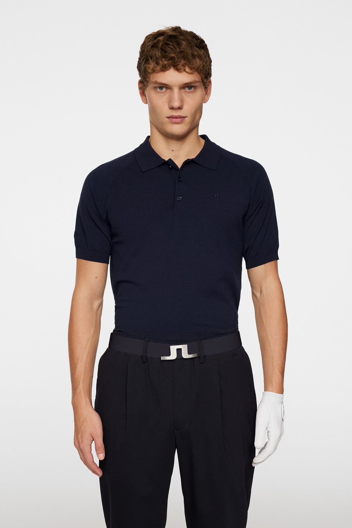 Martin Knit Polo / JL Navy