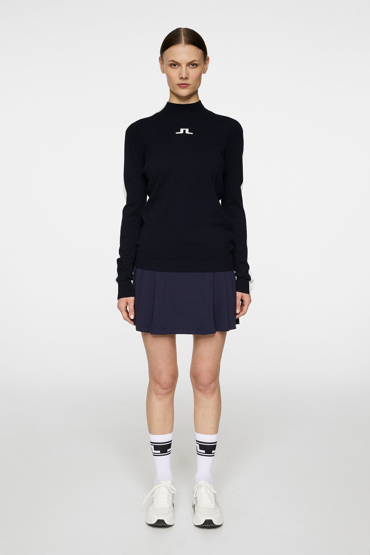 Adia Knitted Sweater / JL Navy