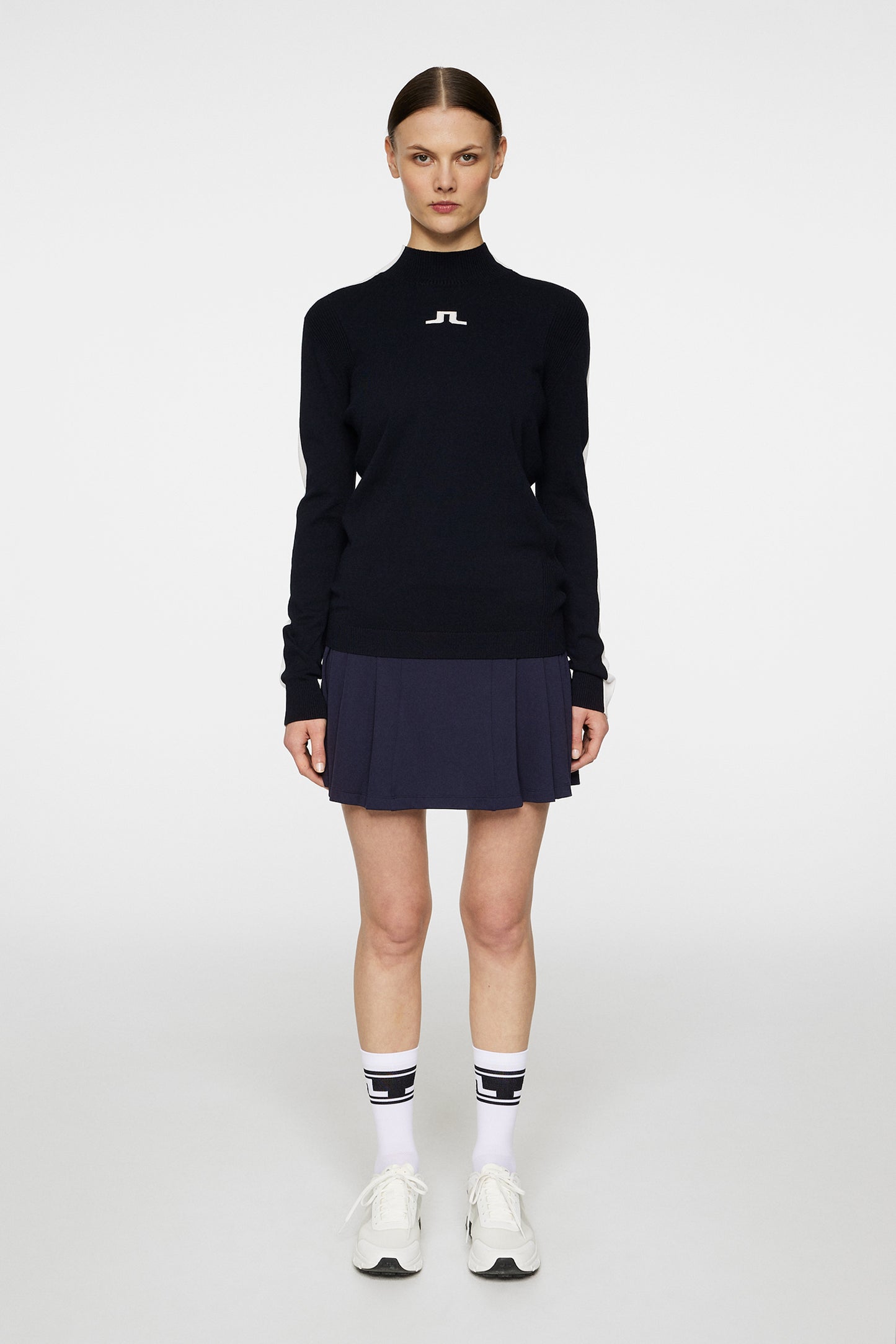 Adia Knitted Sweater / JL Navy