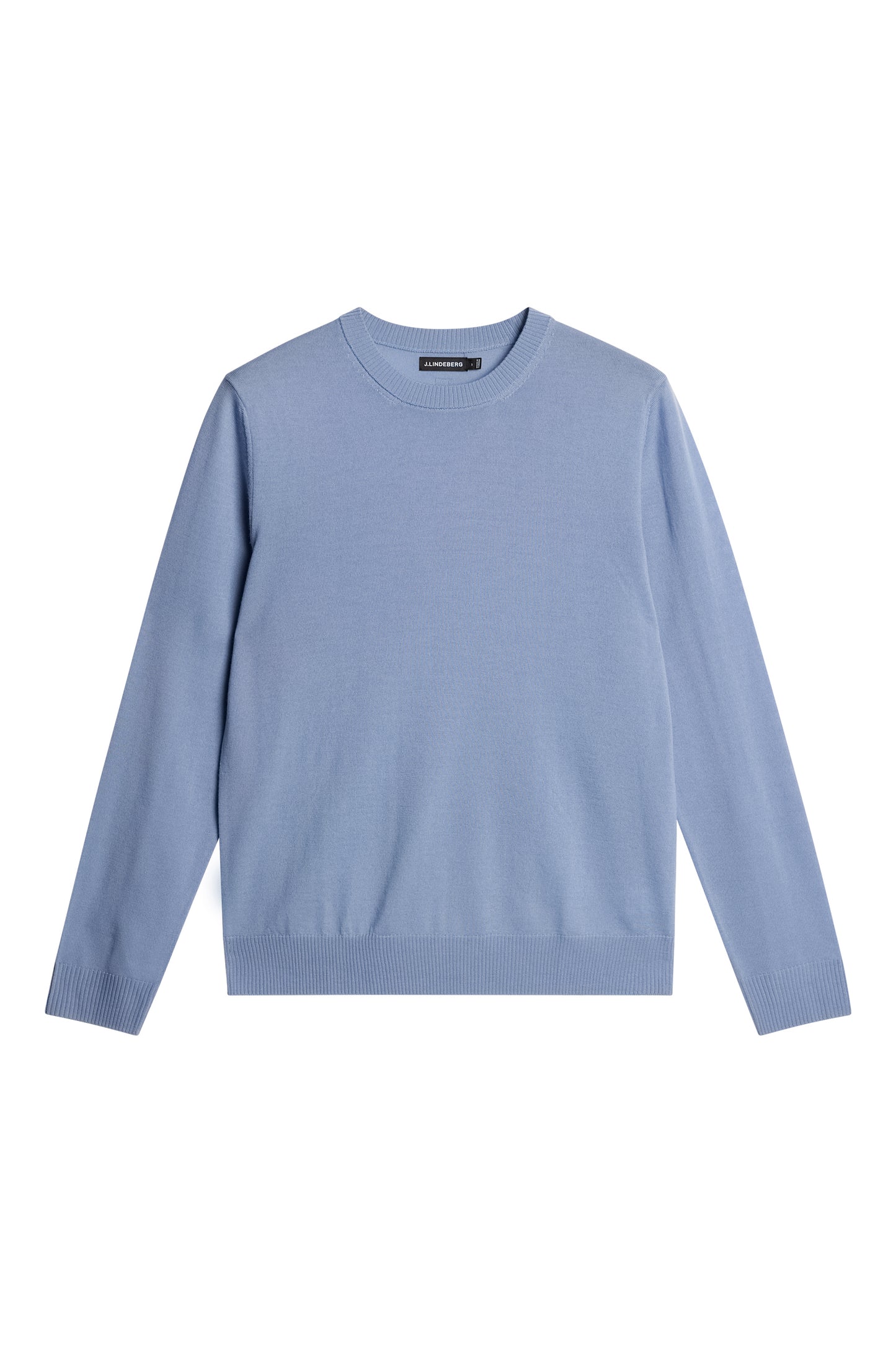 Keane Light Merino Crew Neck / Rain Washed