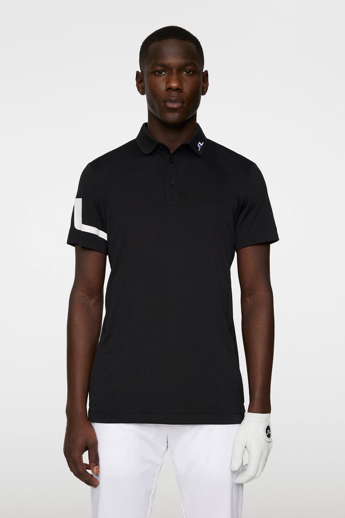 Heath Regular Fit Golf Polo / Black