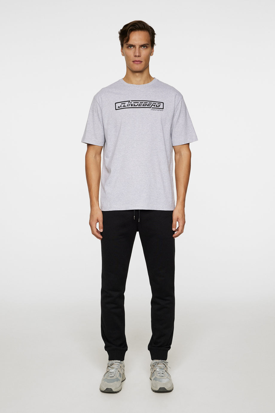 Baldwin T-shirt / Light Grey Melange