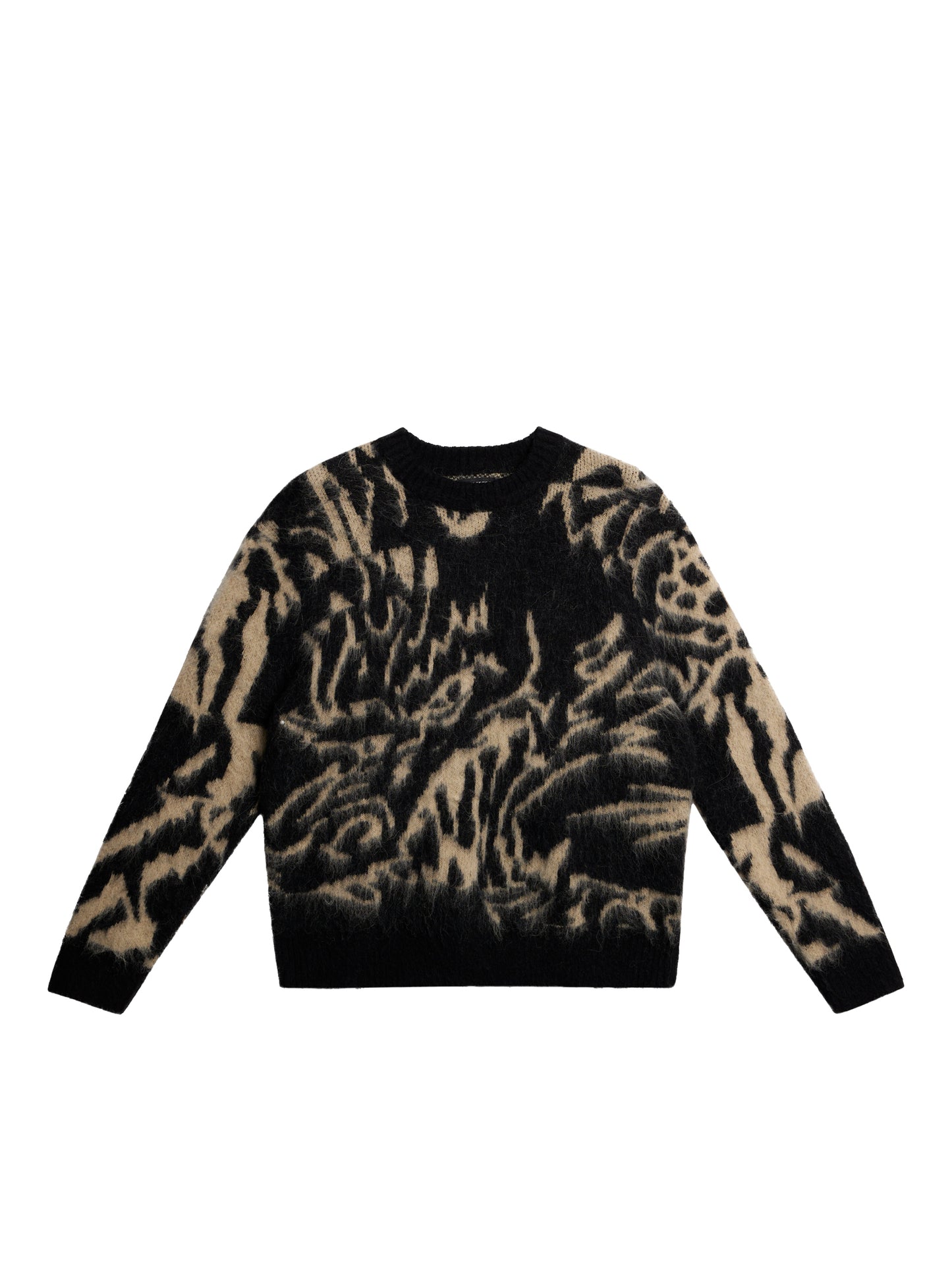 Falkor Jacquard Knit Sweater / Black – J.Lindeberg