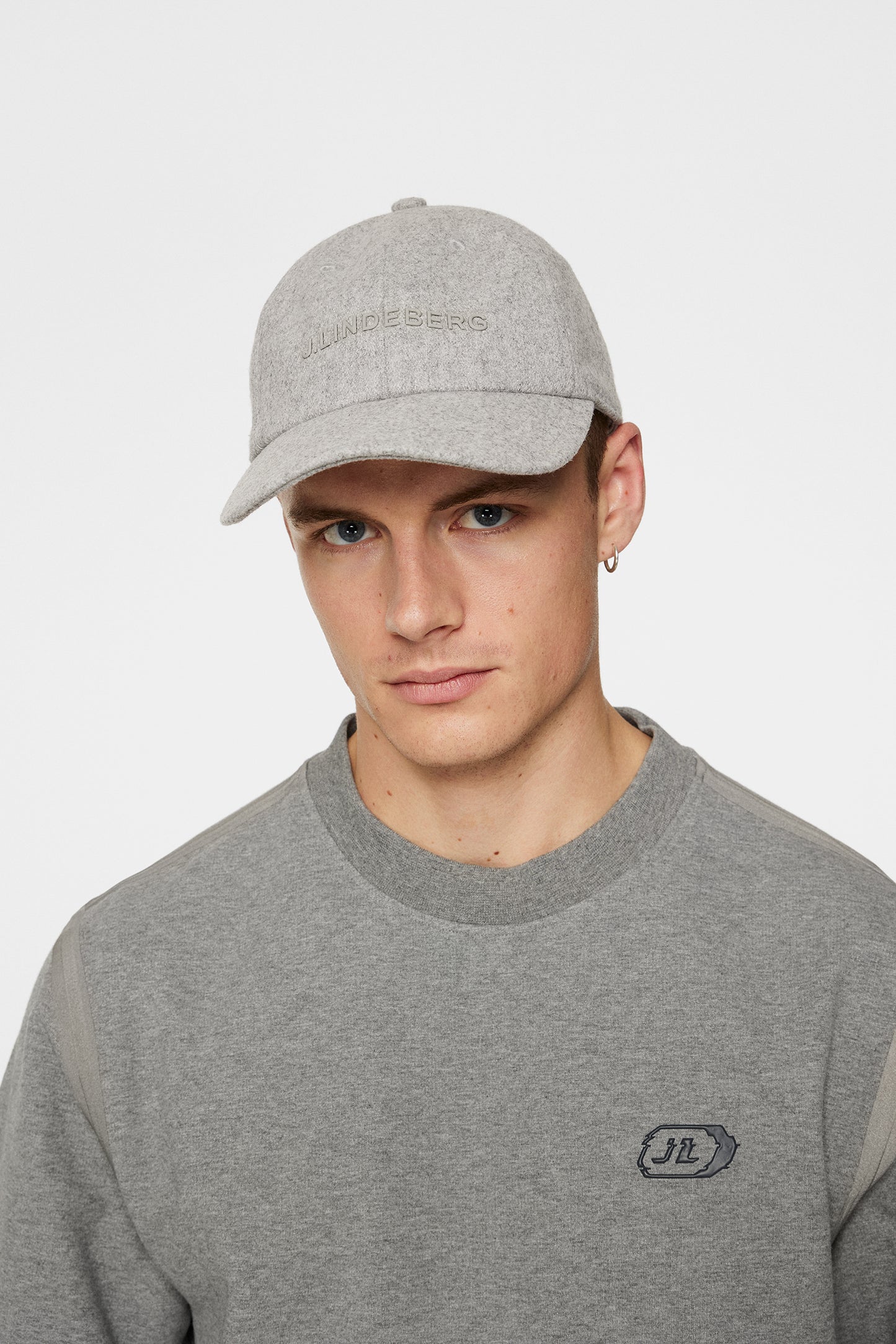 Elijah Wool  Cap / Light Grey Melange