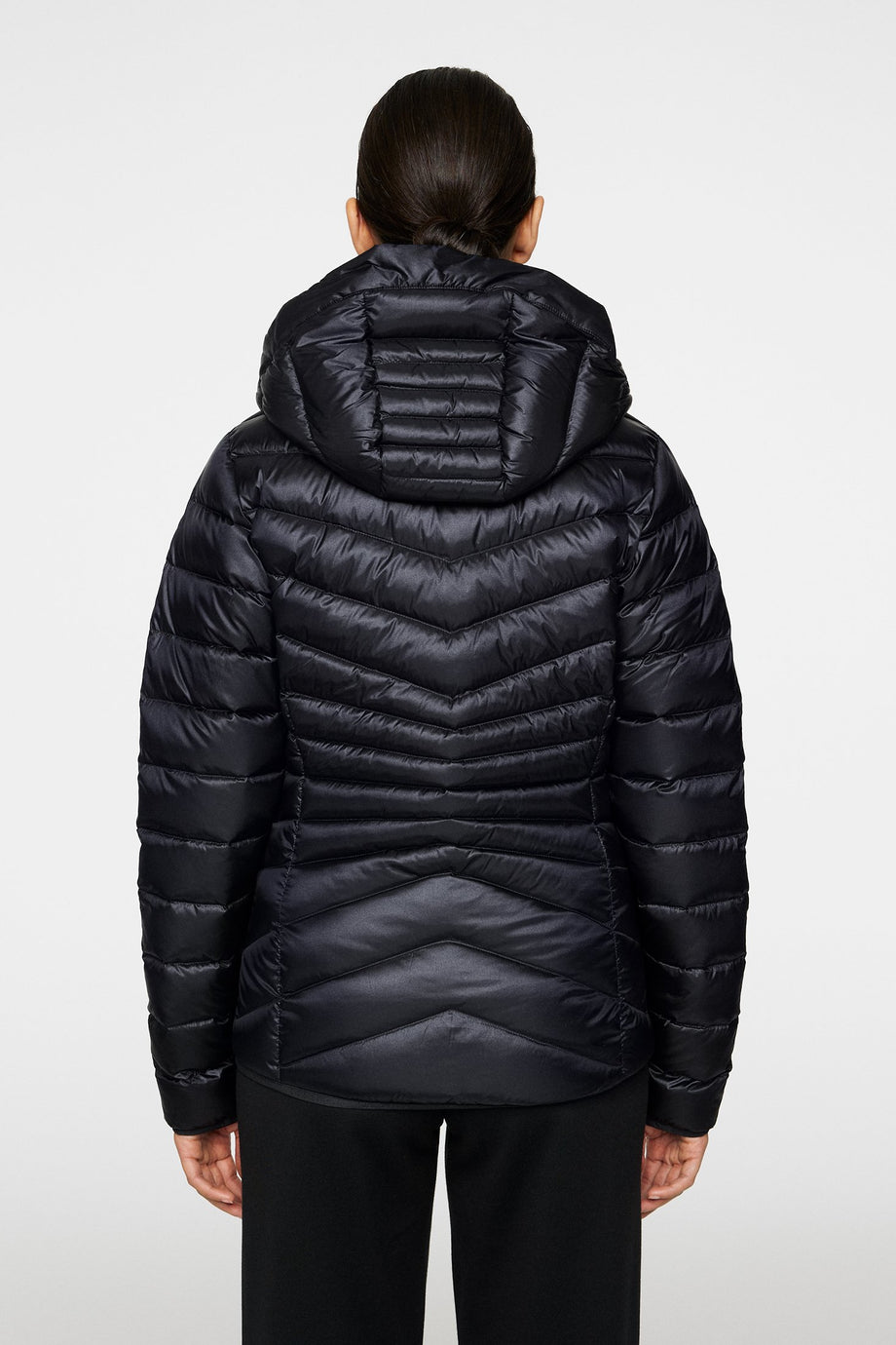 Lara Light Down Hood / Black