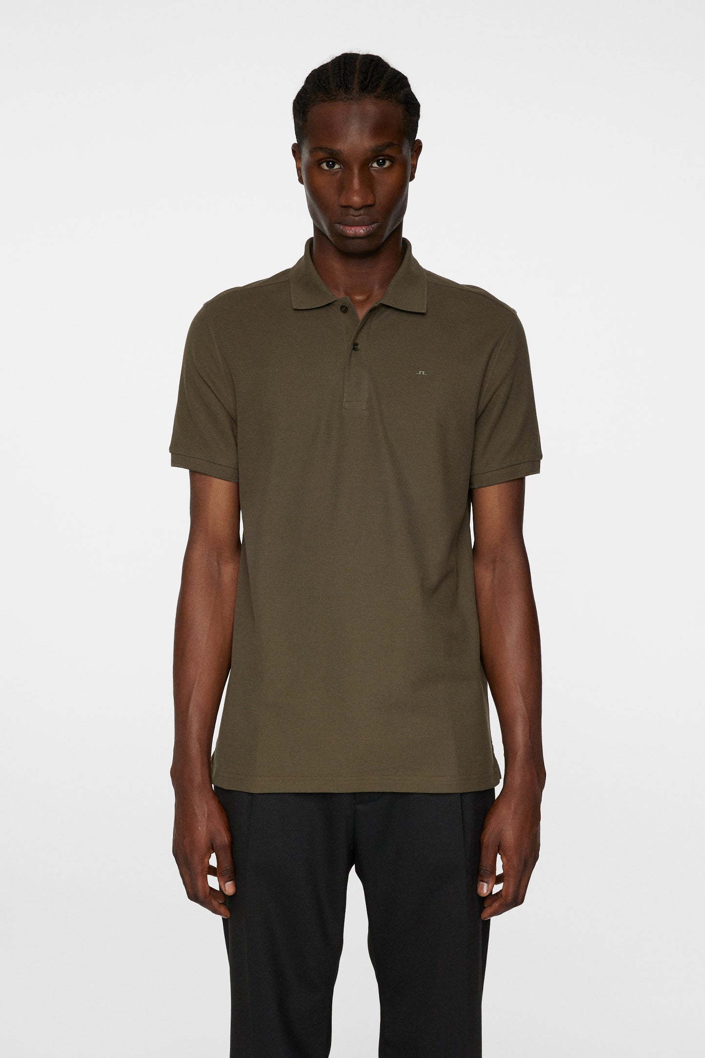 Troy Polo Shirt Seasonal Pique / Forest Green