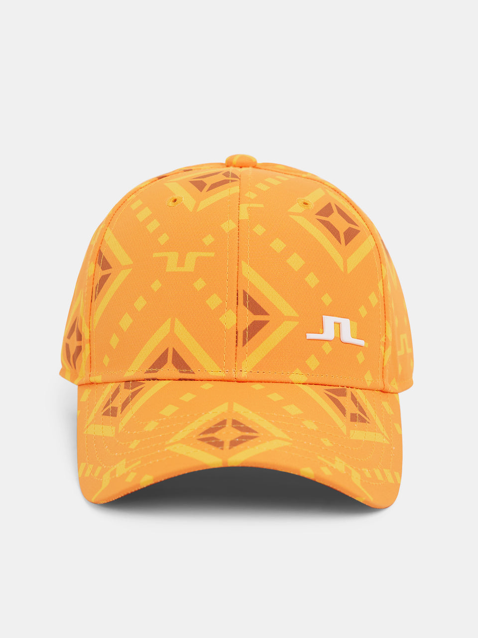 Layla Print Cap / Orange Diamond logo