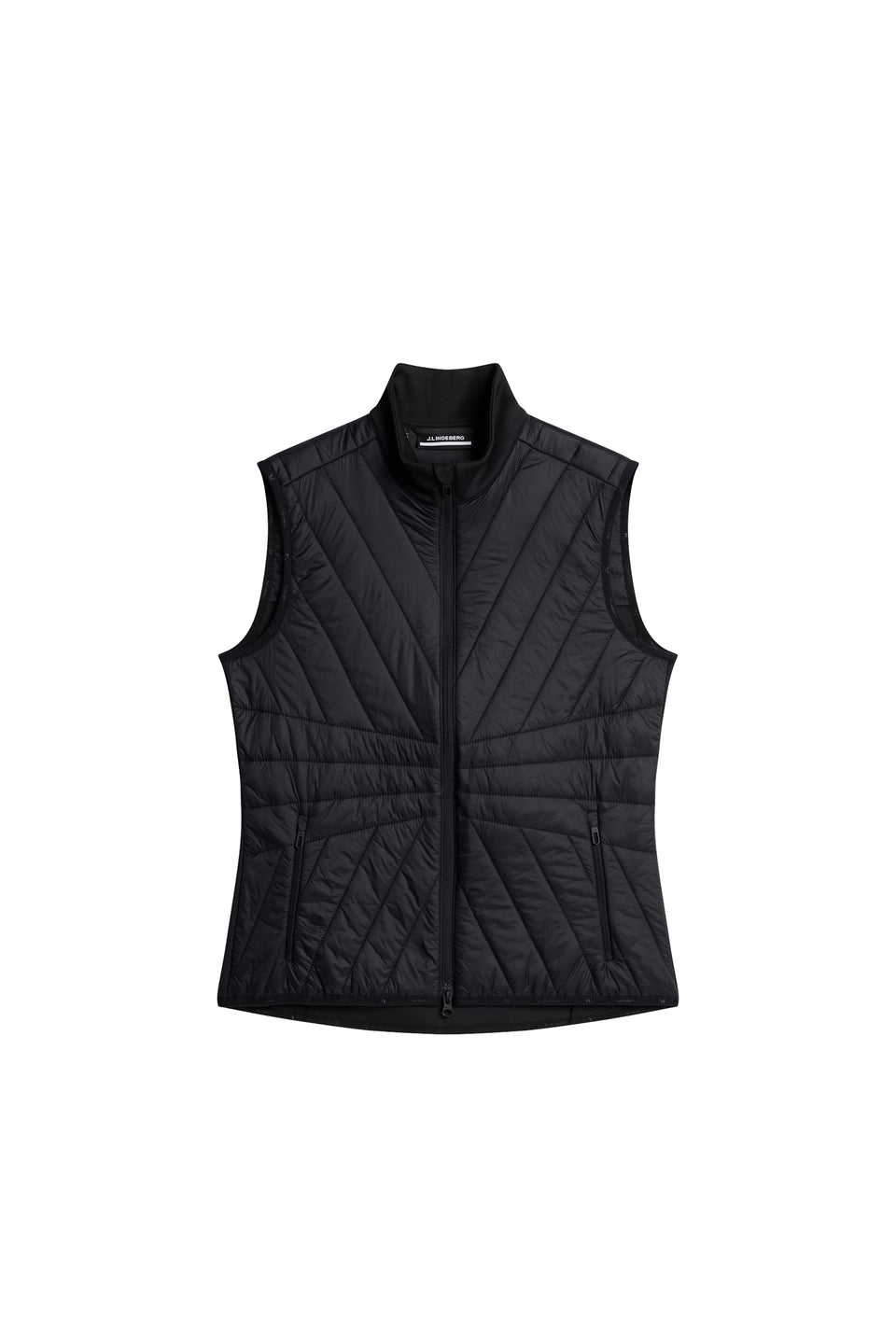 Holma Quilt Hybrid Vest / Black