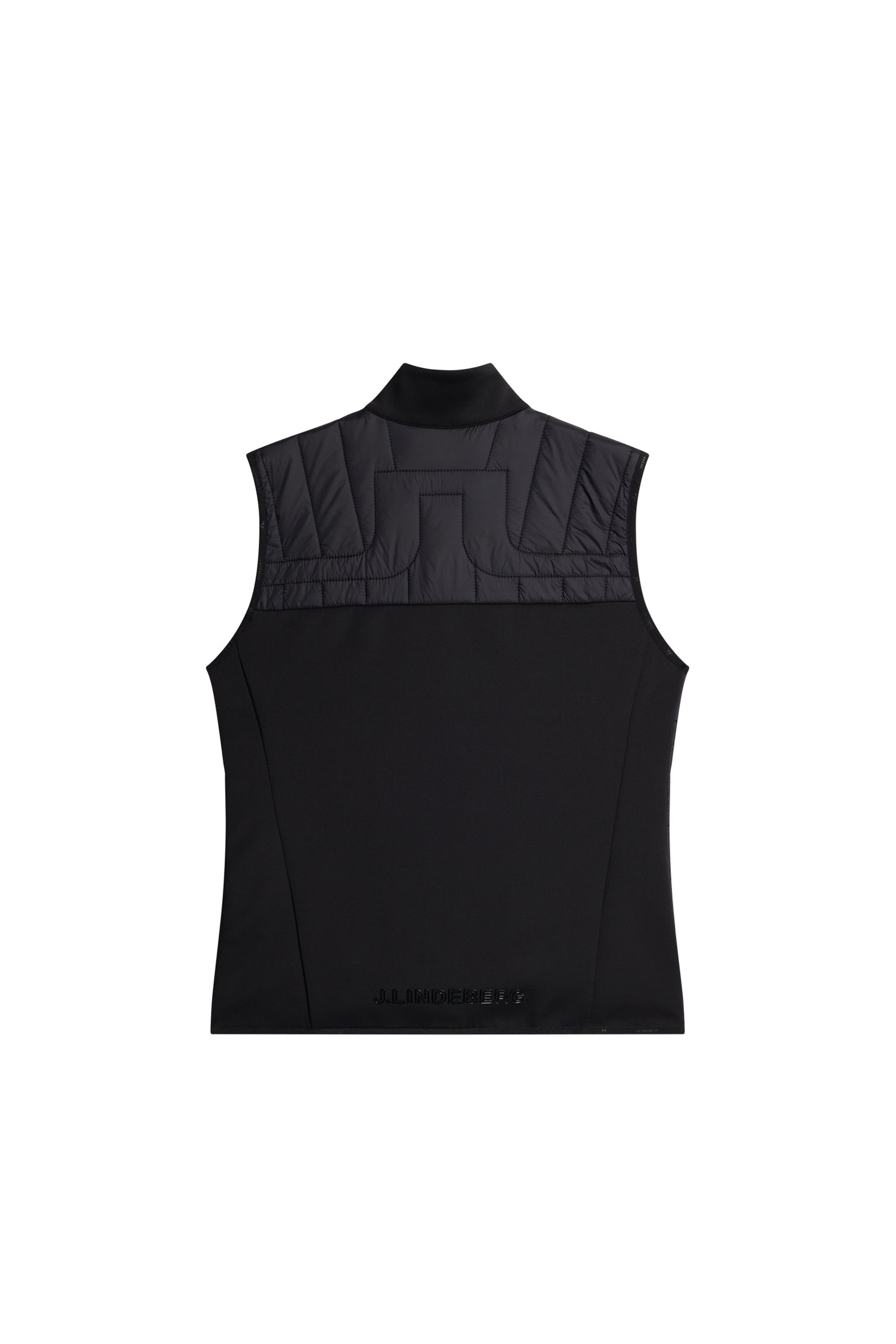 Holma Quilt Hybrid Vest / Black