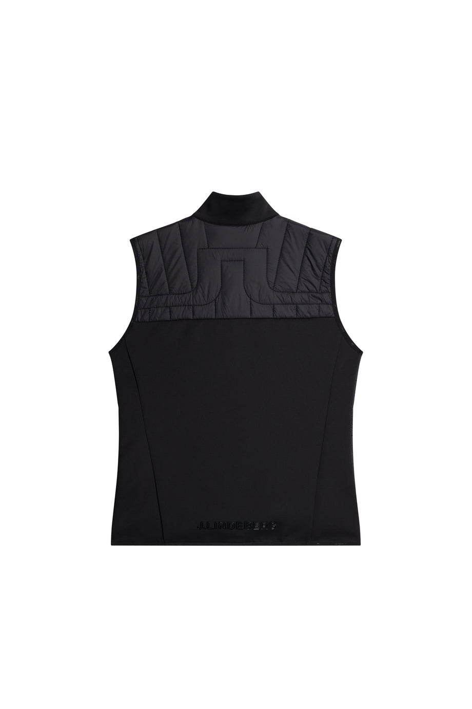 Holma Quilt Hybrid Vest / Black