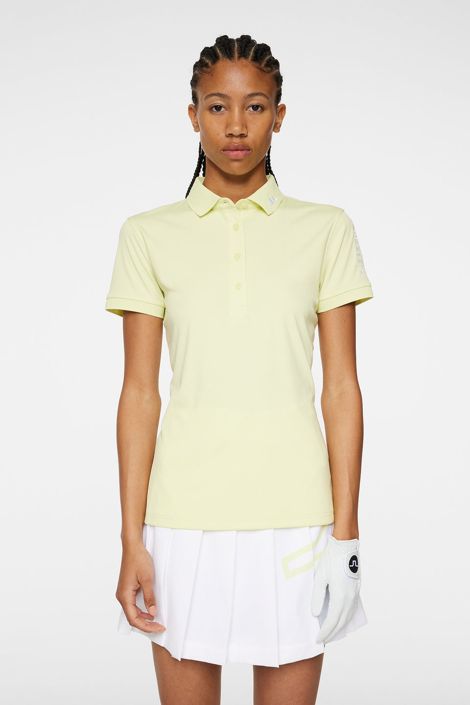 Tour Tech Polo / Pale Lime Yellow