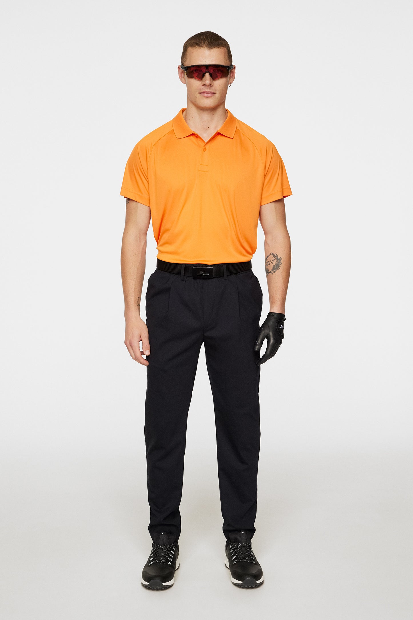 Sola Regular Fit Polo / Persimmon Orange