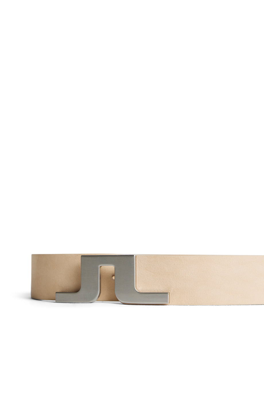 Bridger Nubuck Leather Belt / Moonbeam