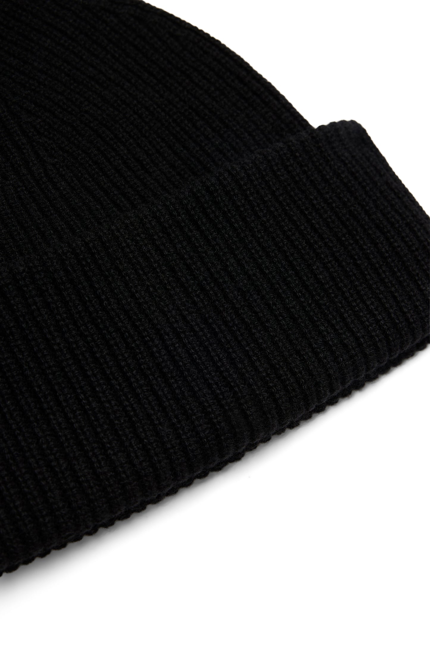 Monti Cashmere Blend Beanie / Black