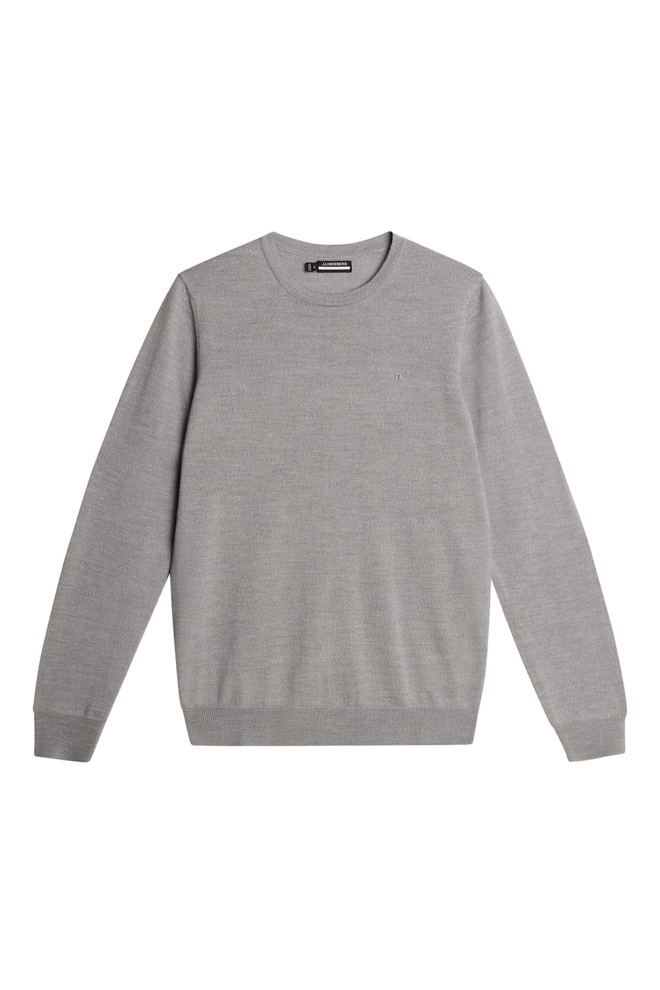 Aria Knitted Sweater / Light Grey Melange