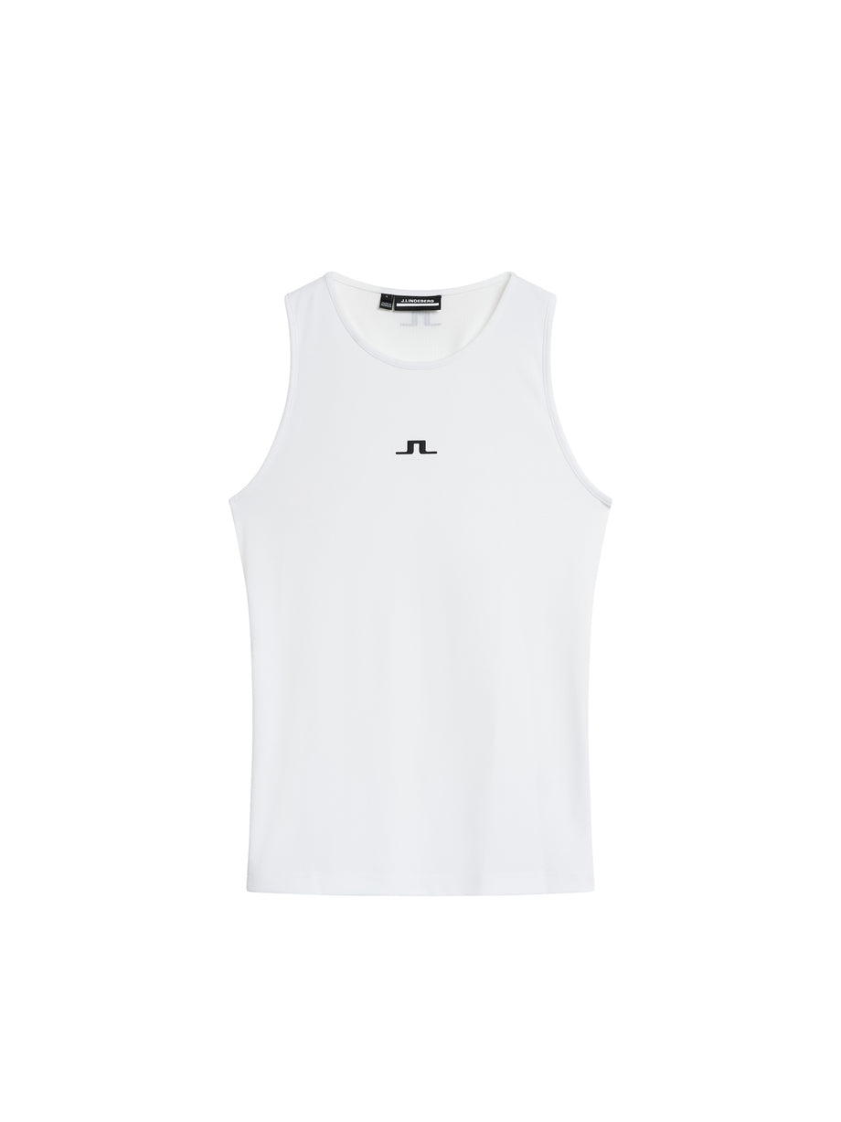 Delia Tank Top / White