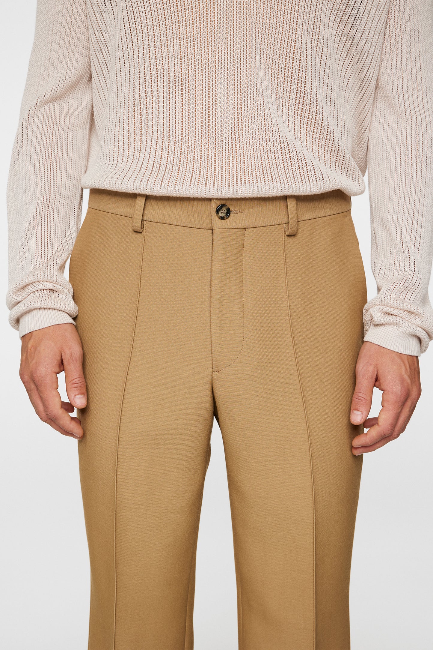 Gomor Pintuck Pants / Tiger Brown