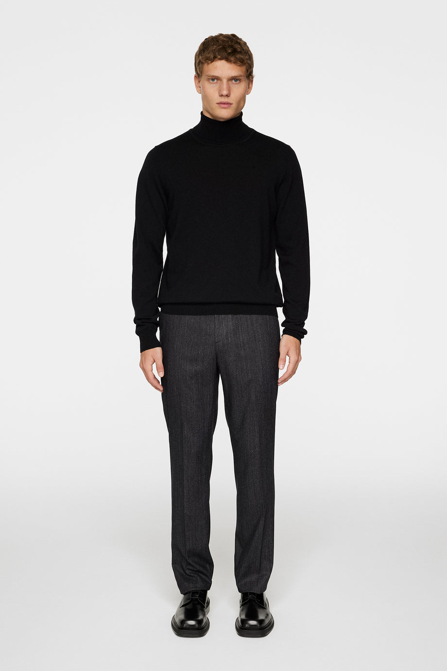 Kaden Merino Turtleneck / Black