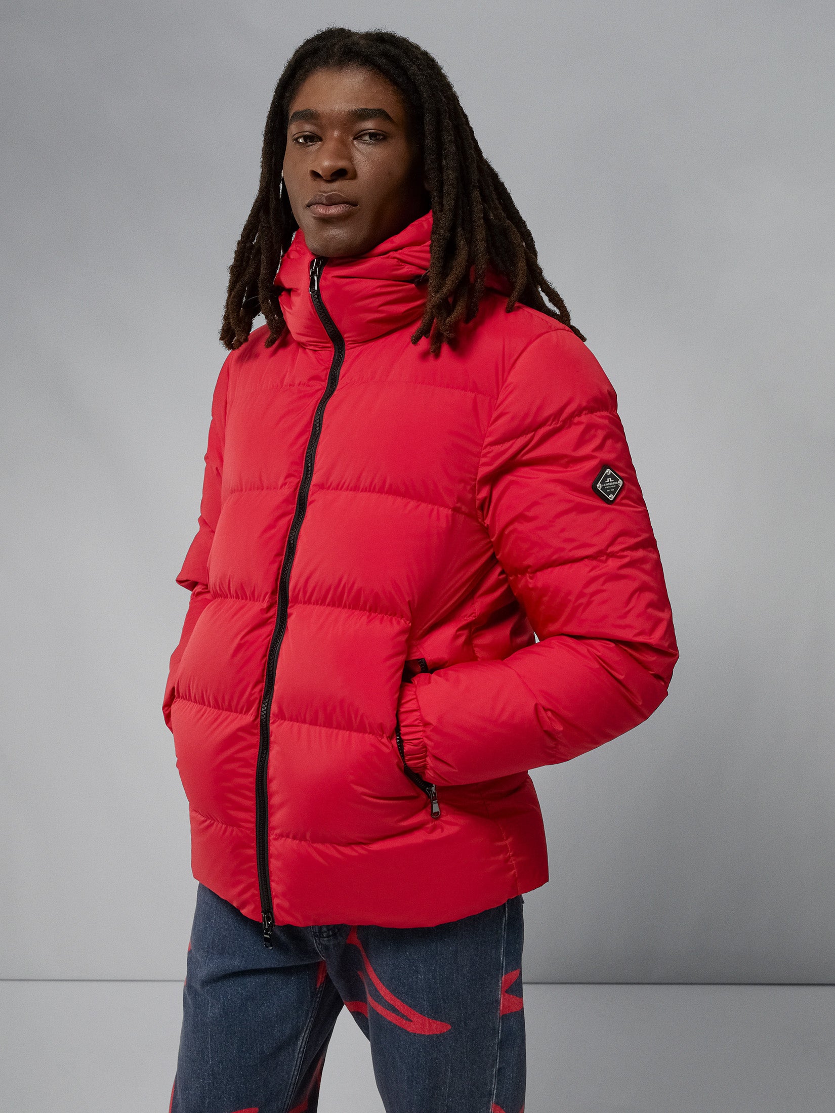 J lindeberg hotsell barry down jacket