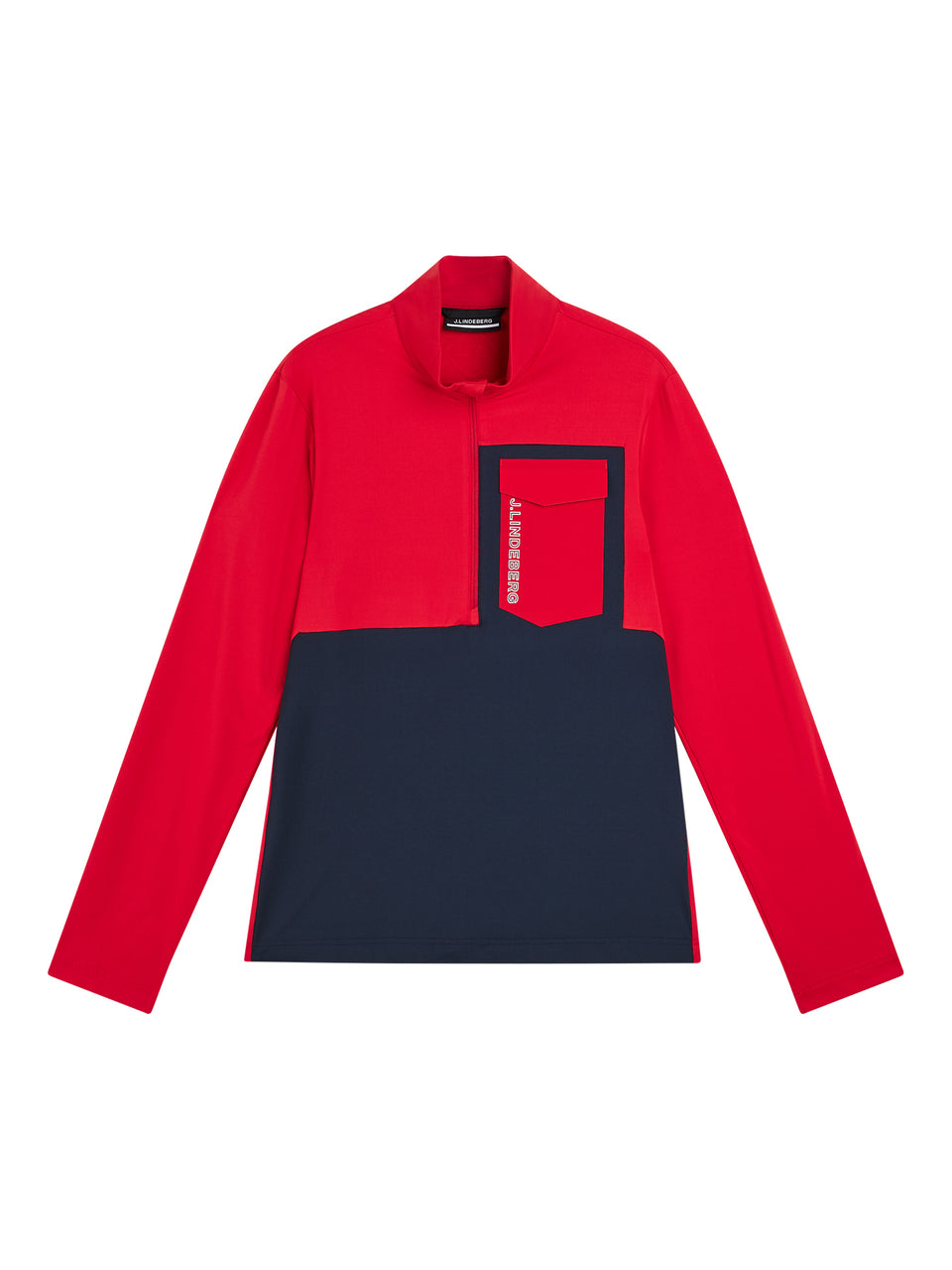 Methis Half Zip Mid Layer / Barbados Cherry