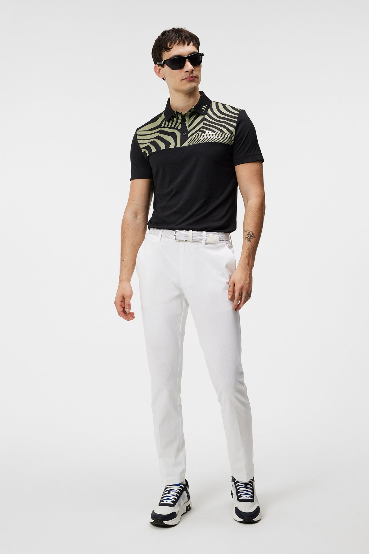 Jeff Tour Golf Polo / Black