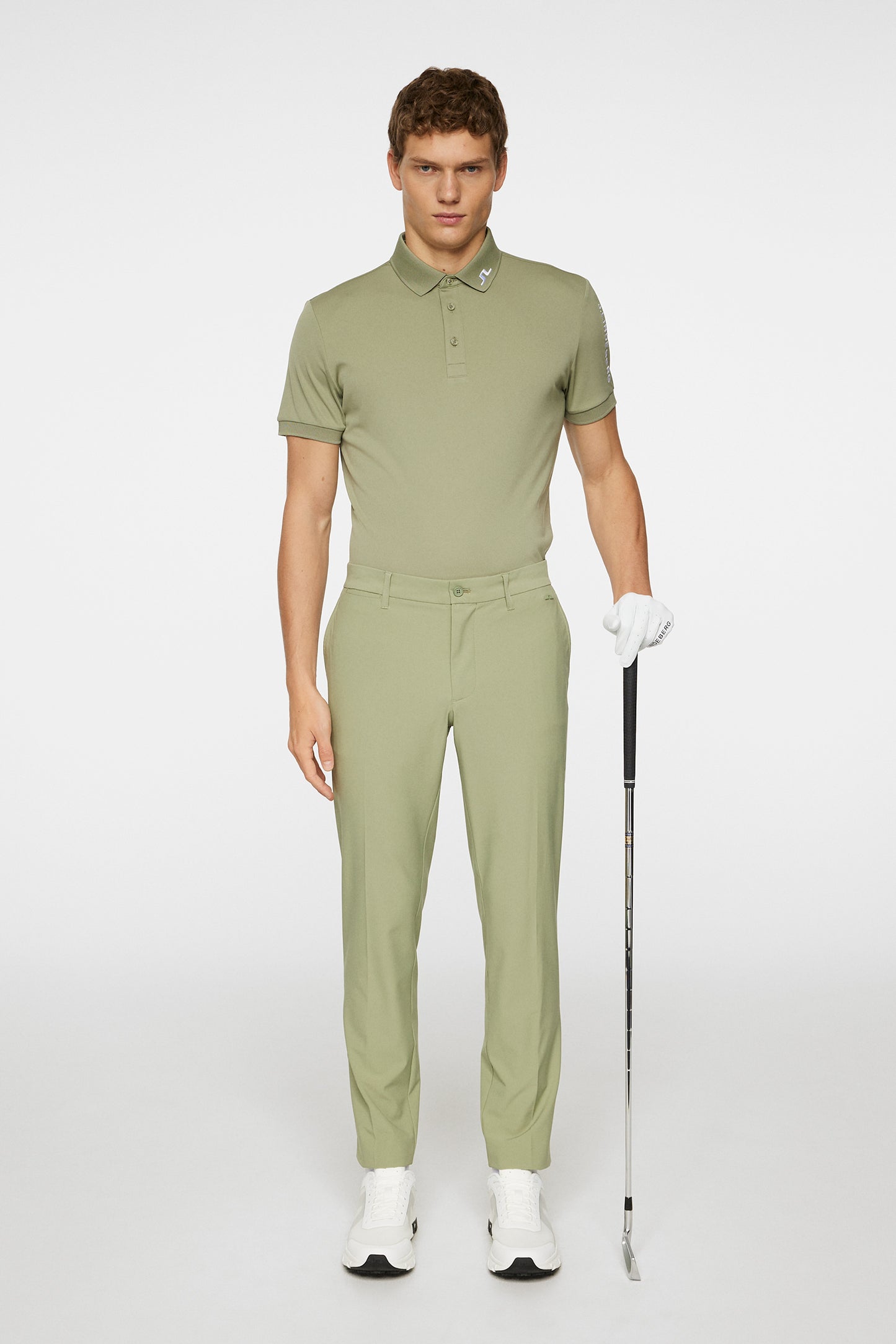 Tour Tech Slim Fit Polo / Oil Green