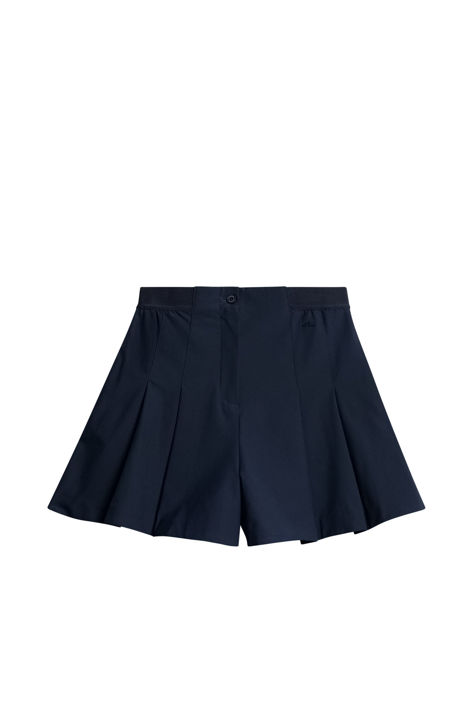 Arella Pleated Shorts / JL Navy