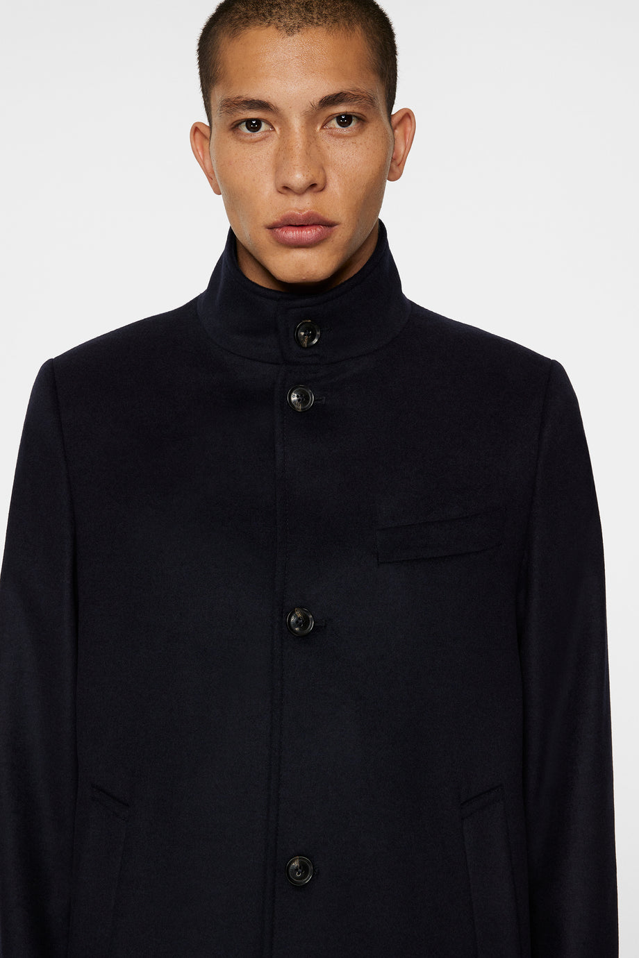 Jesse Melton Cashmere coat / JL Navy