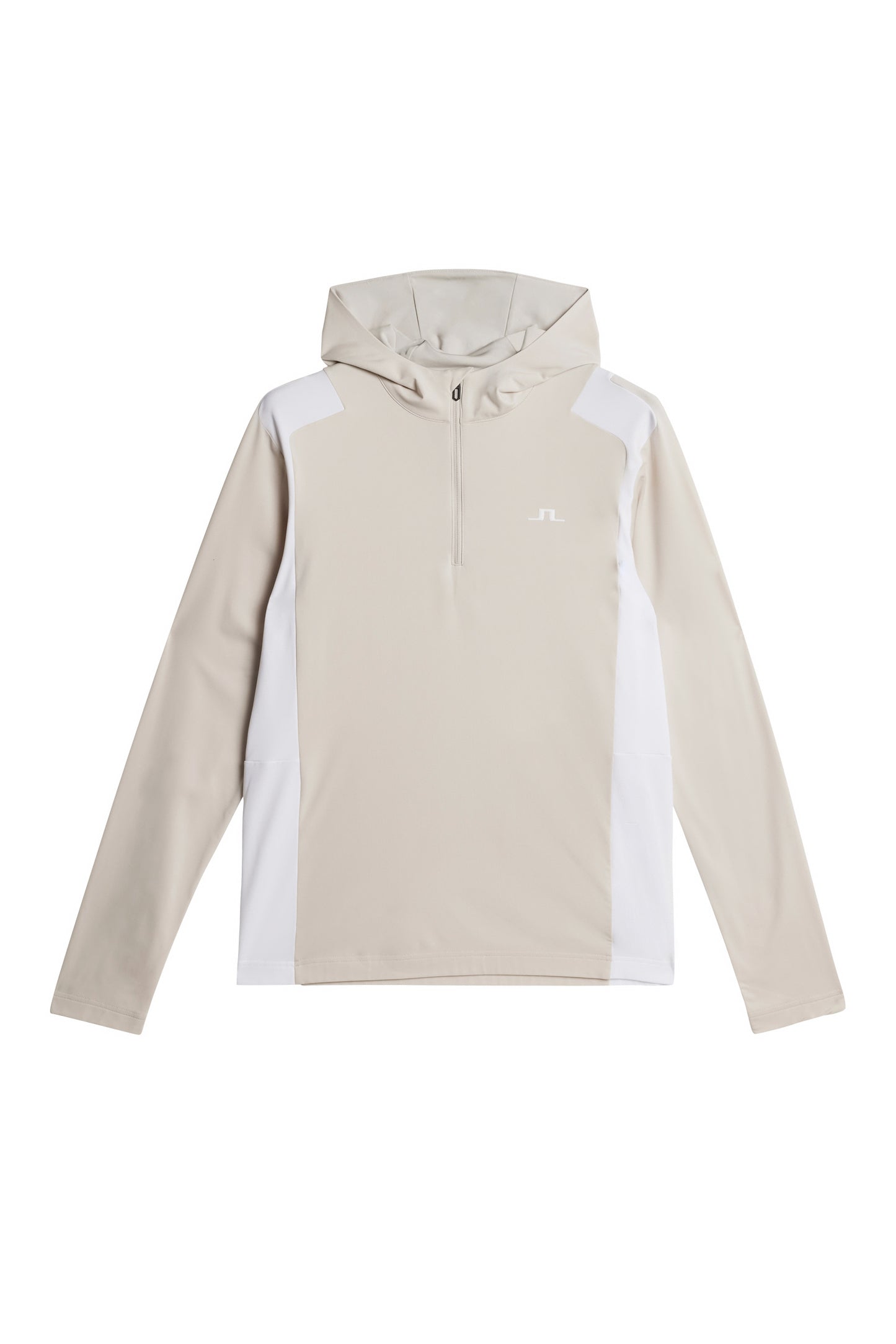 Lukas Quarter Zip Hood / Moonbeam