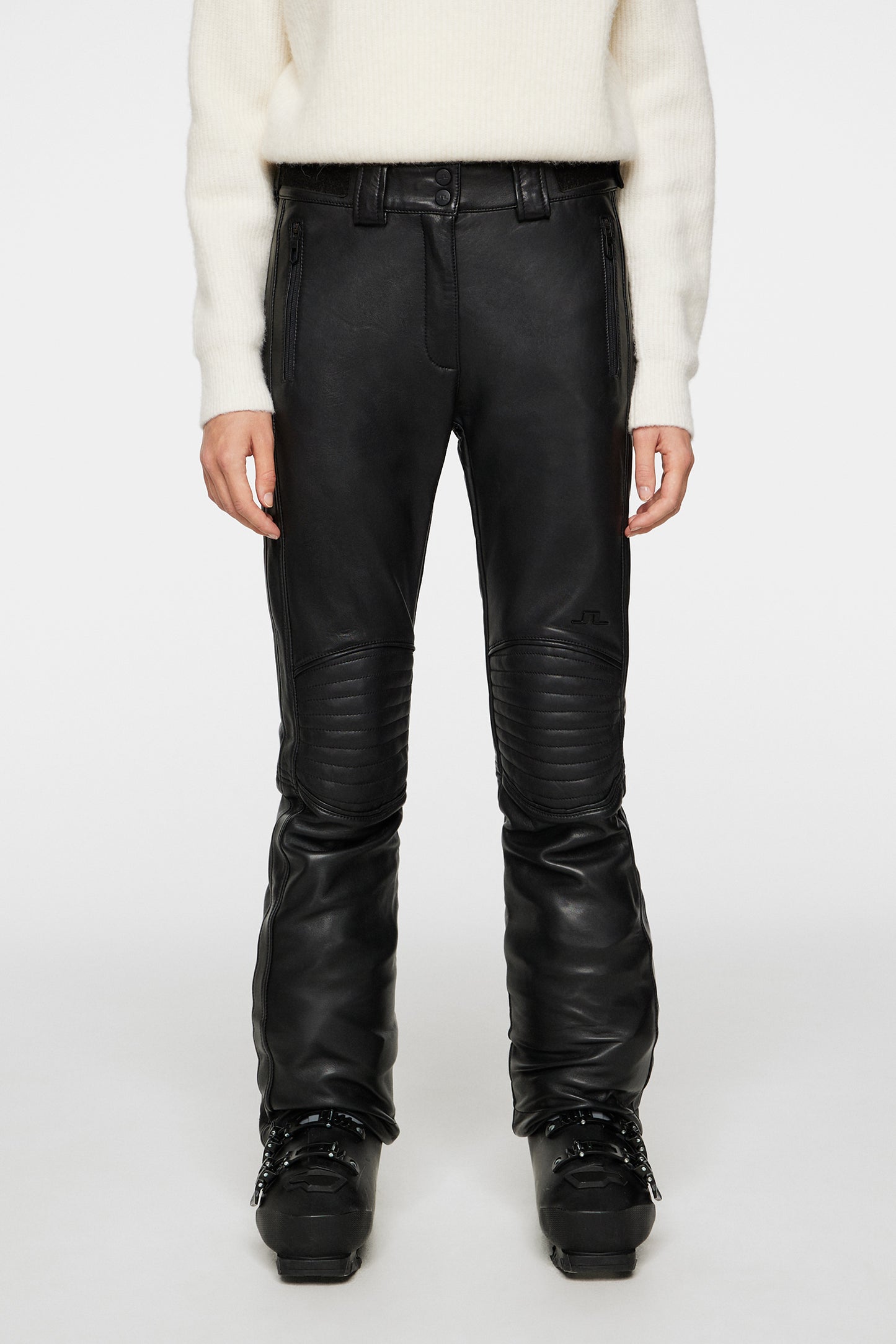 W Stanford Pant Leather / Black