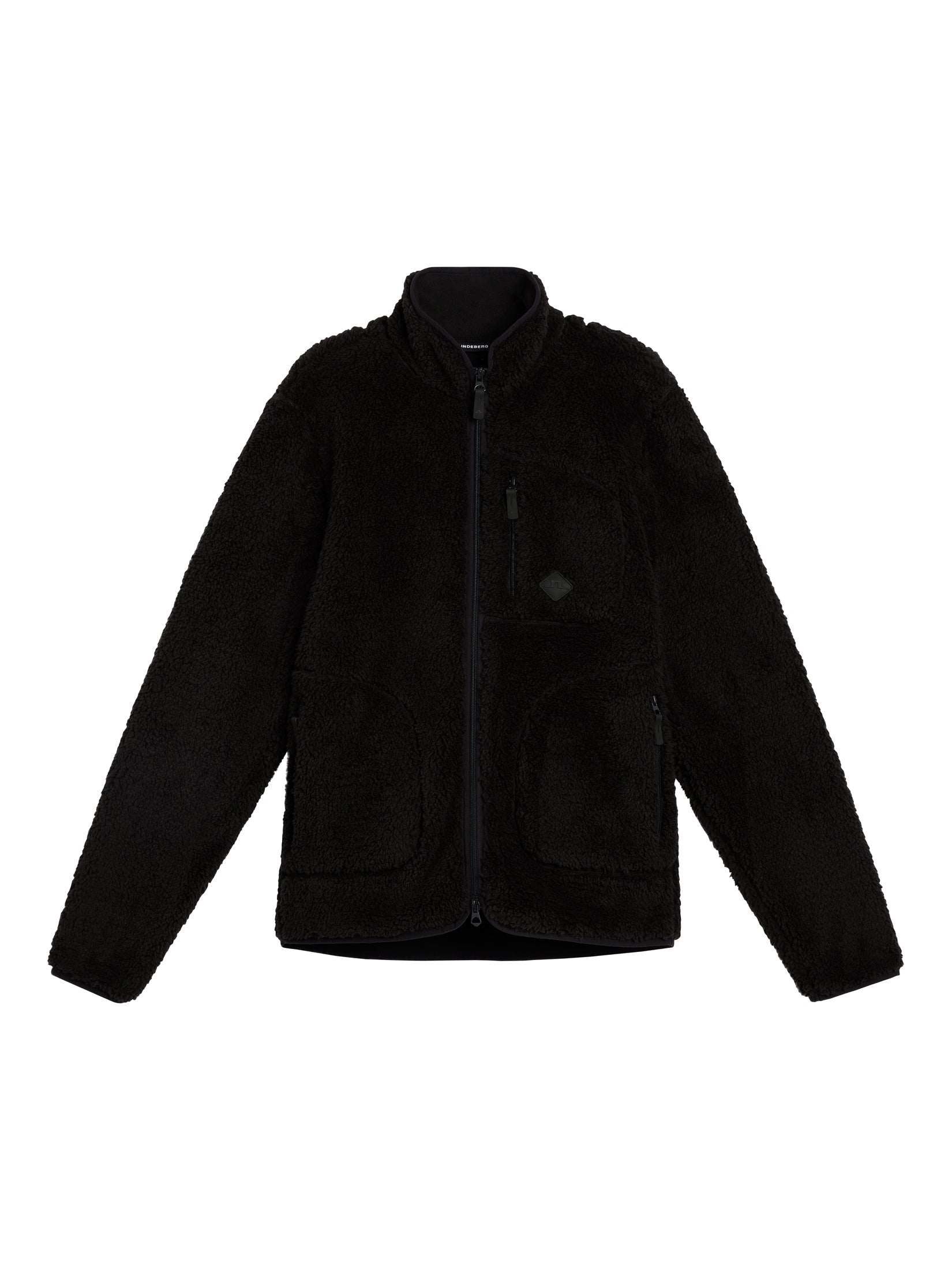 Patrik Pile Fleece Jacket / Black – J.Lindeberg