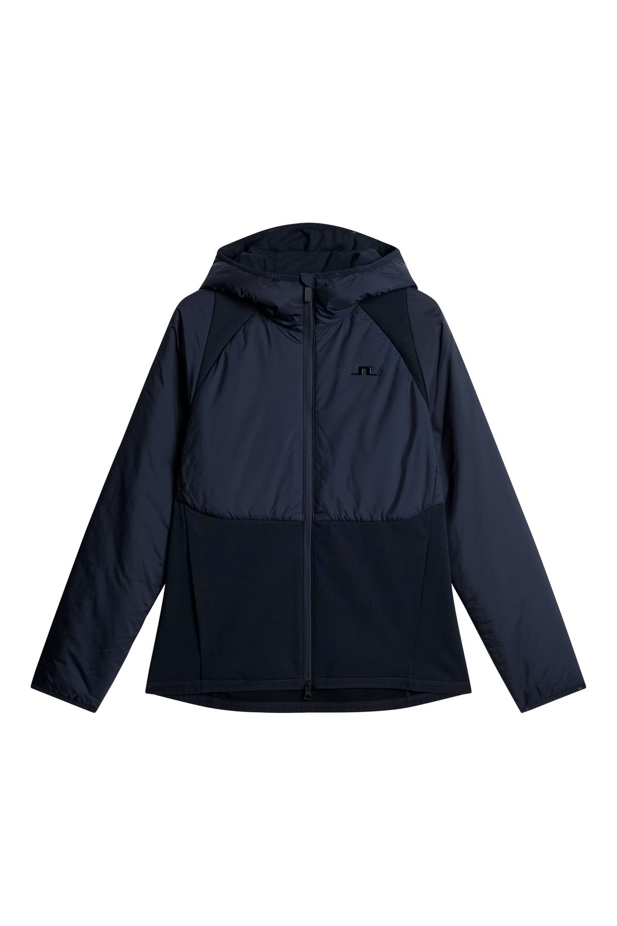 Shona Hybrid Hood Jacket / JL Navy