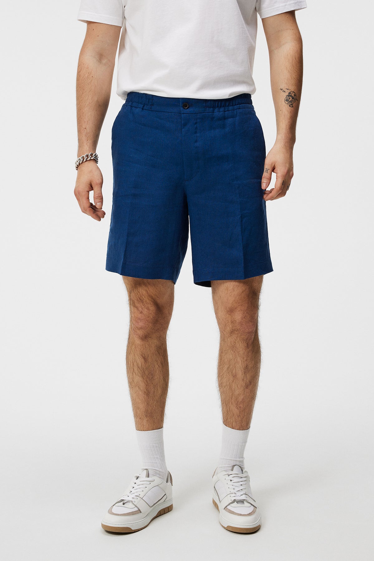 Baron Linen Shorts / Estate Blue