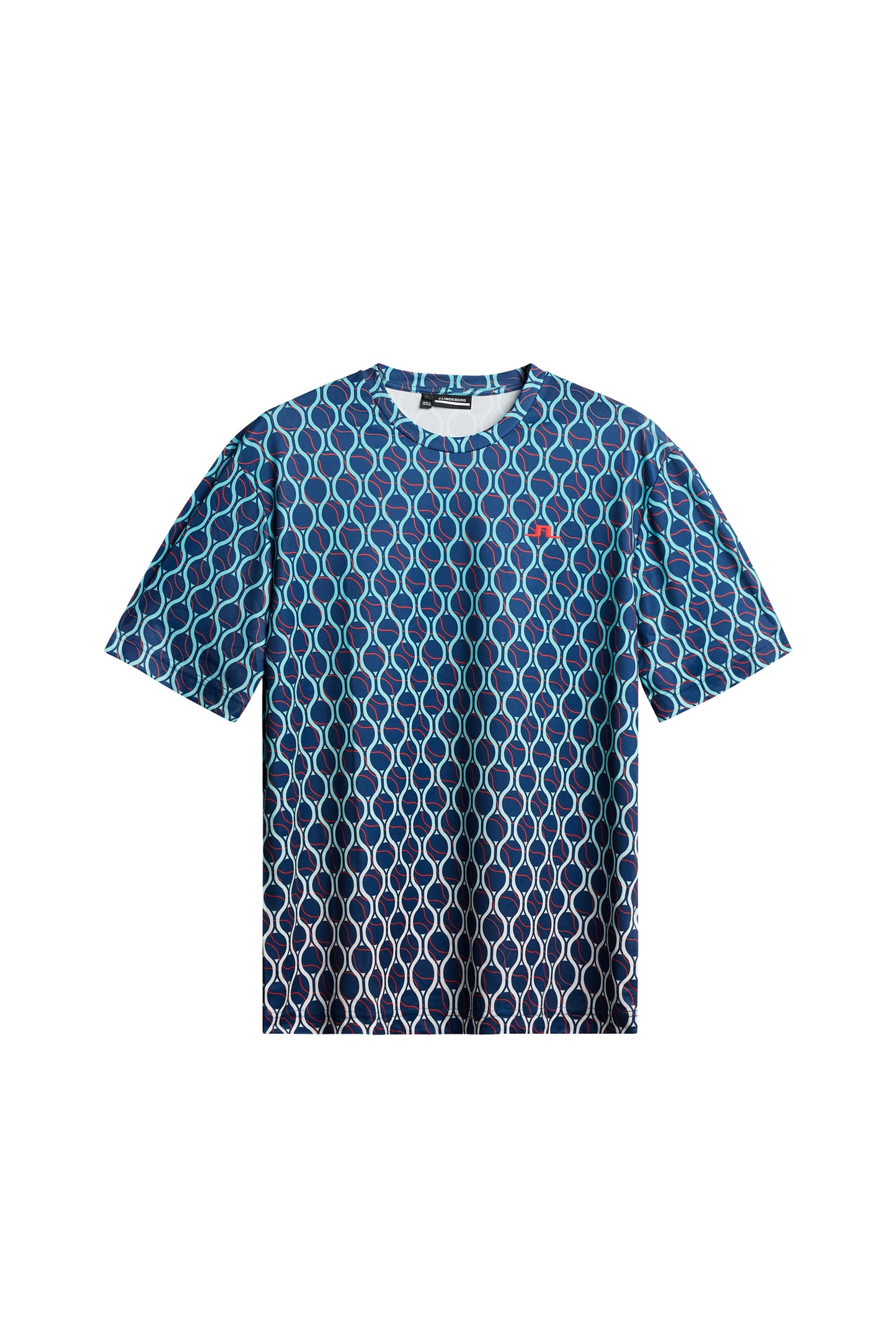 Ade Print T-shirt / Racket Fade Estate