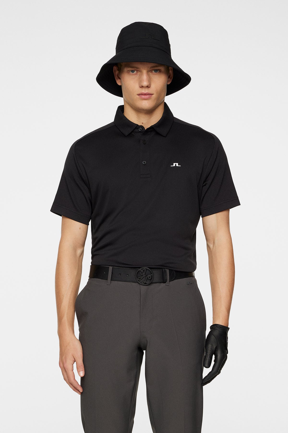 Rhodes Regular Fit Polo / Black