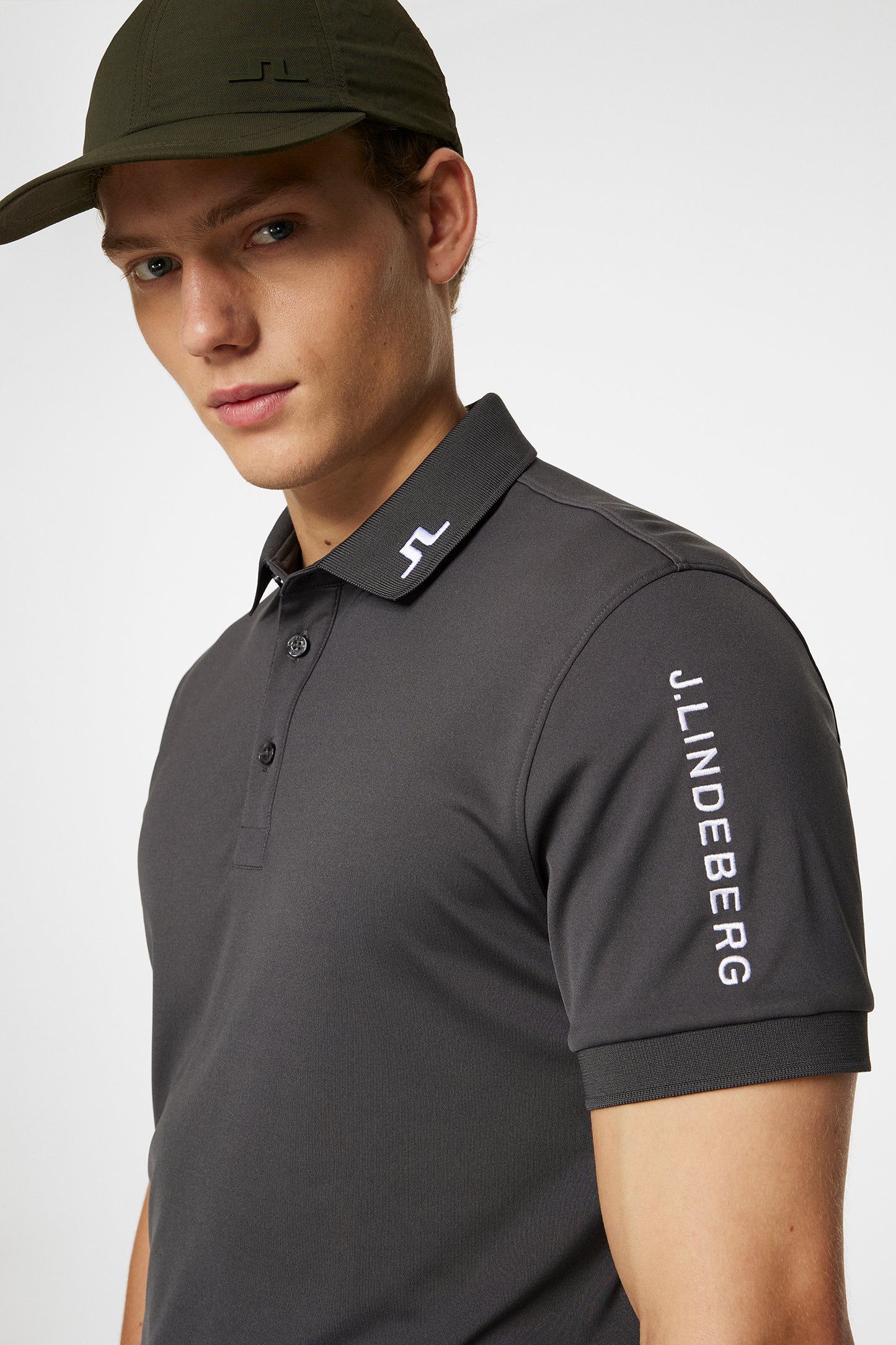 Tour Tech Reg Fit Polo / Asphalt