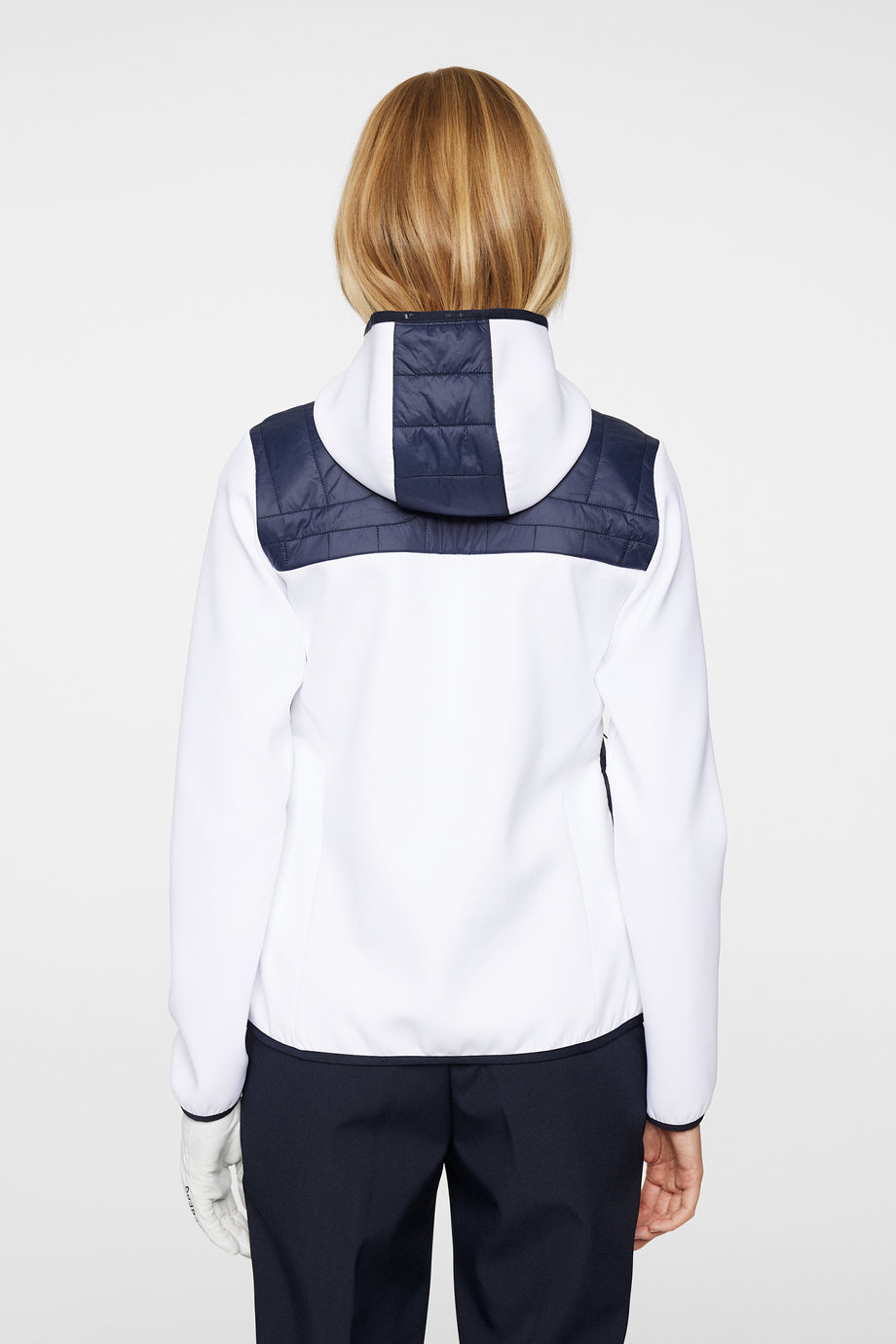 Holma Quilt Hybrid Hood / JL Navy