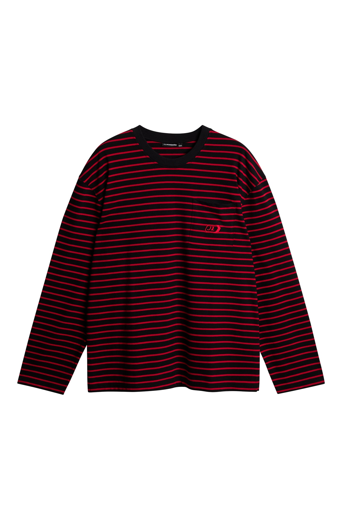 Walsh Stripe Long Sleeve Tee / Black