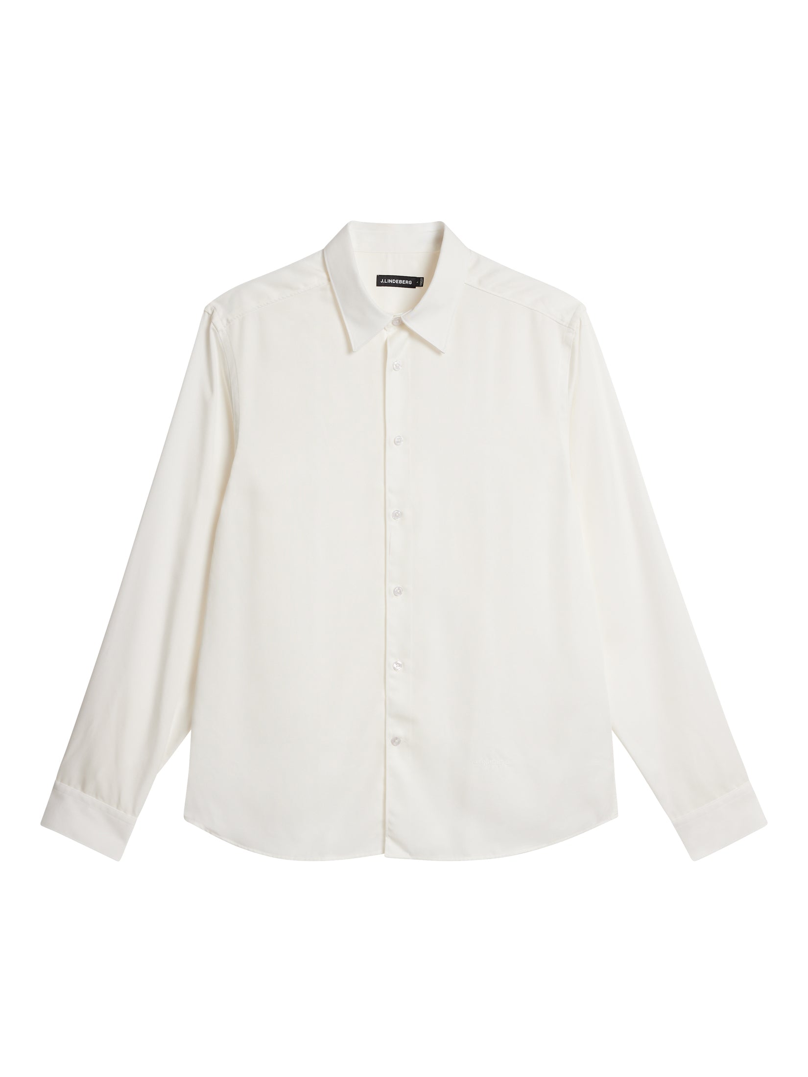 Comfort Tencel Slim Shirt / Cloud White – J.Lindeberg