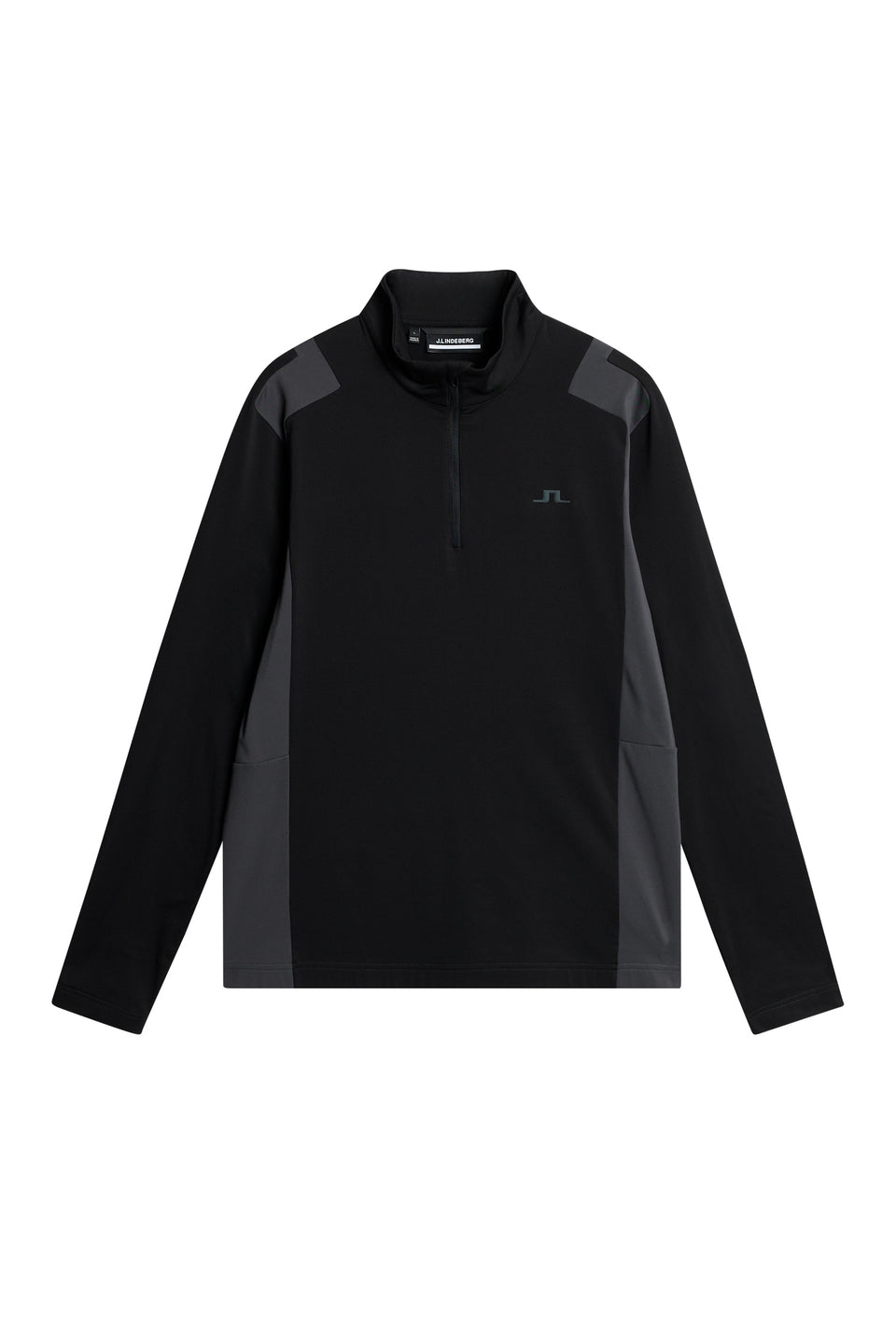 Lukas Quarter Zip Mid Layer / Black