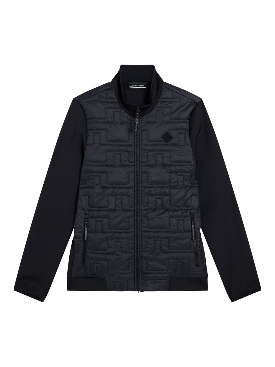 Quilt Hybrid Jacket / Black – J.Lindeberg
