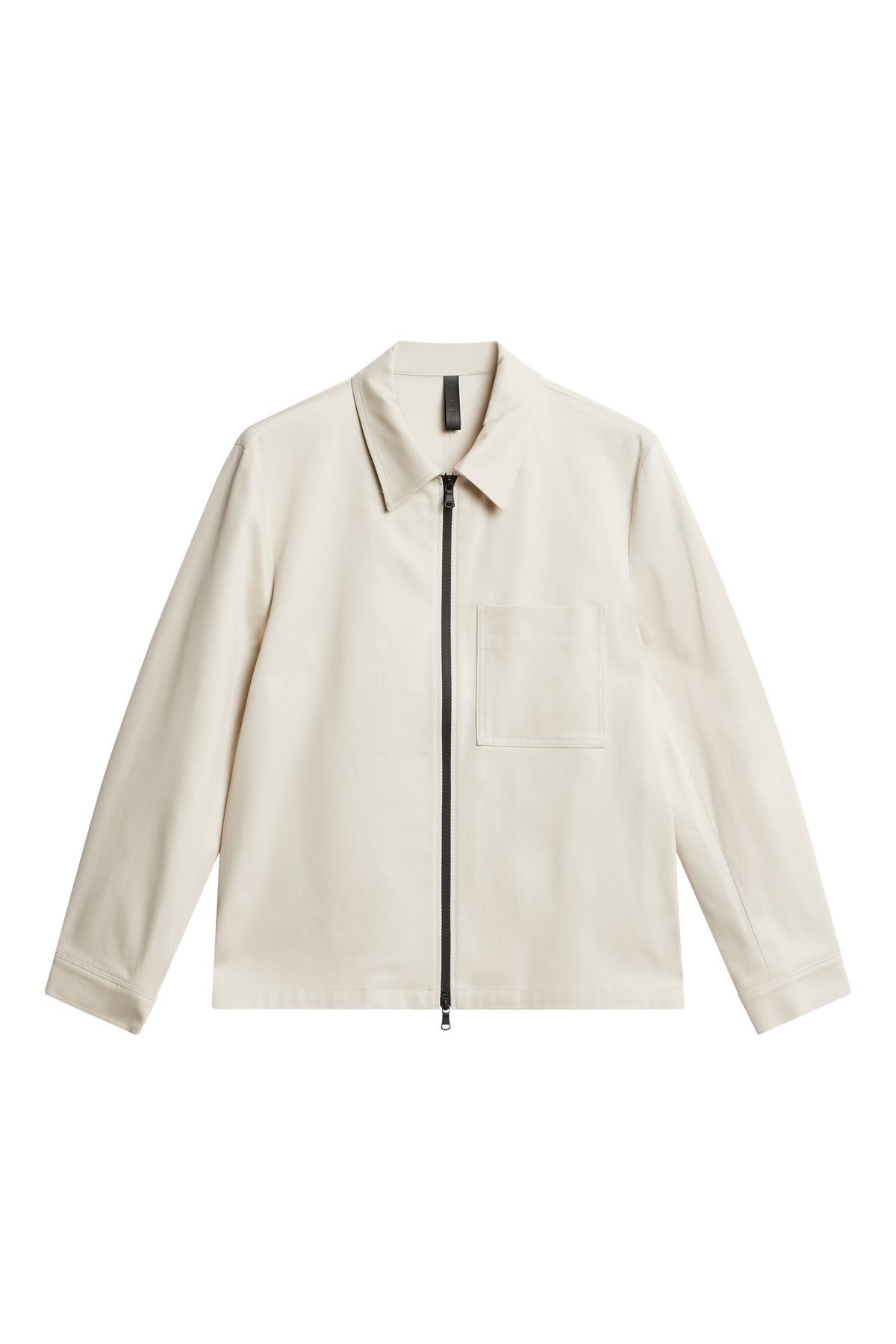 Julius Cotton Twill Overshirt / Moonbeam