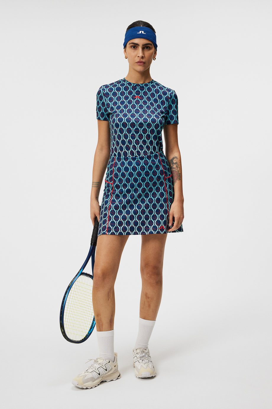 Kayla Skirt Print / Racket Fade Estate