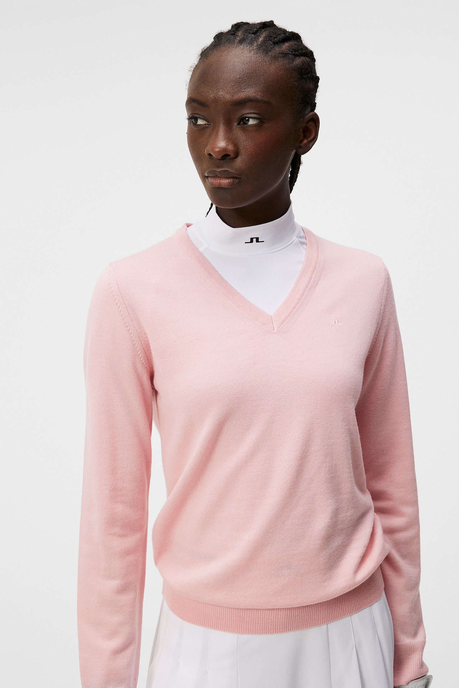 Amaya Knitted Sweater Powder Pink