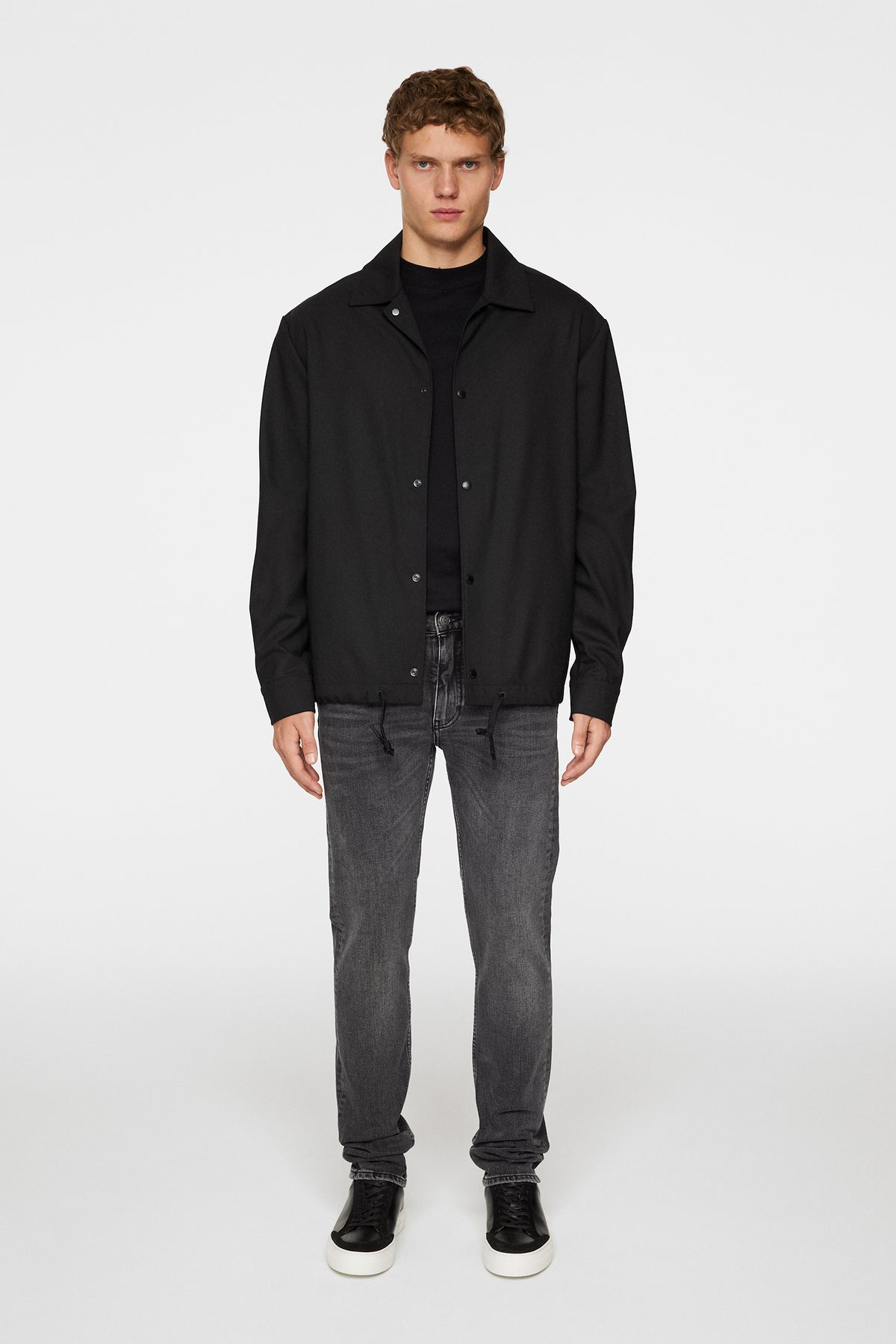 Celian Coach Overshirt / Black