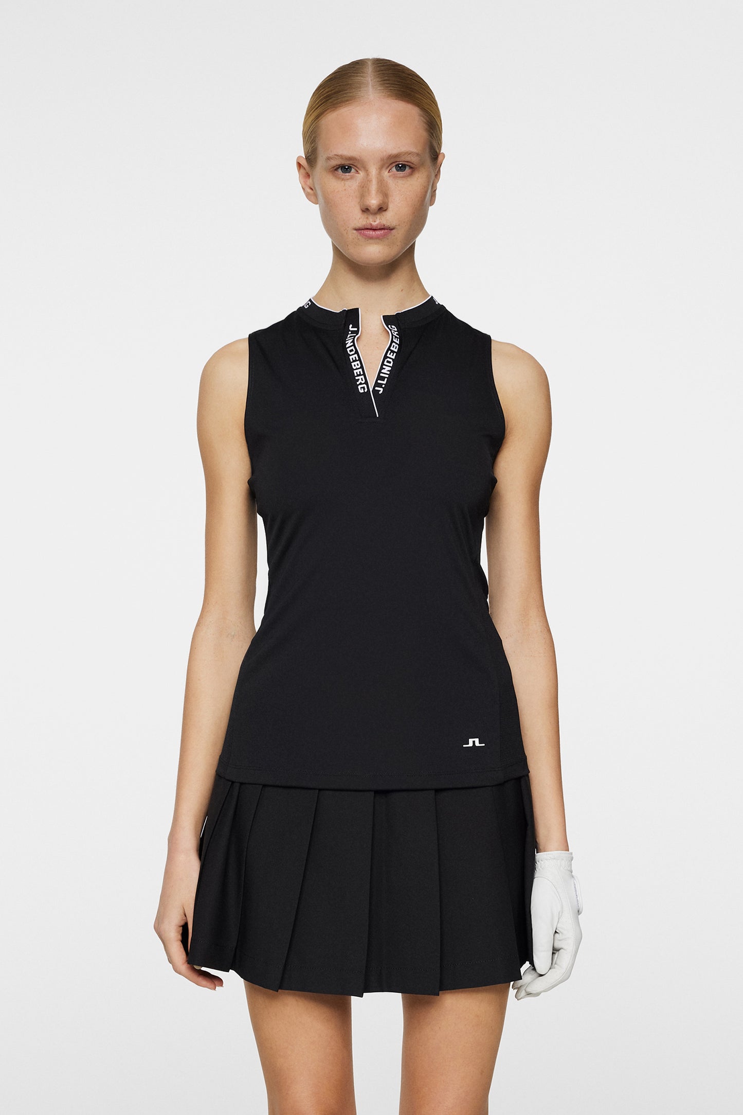 Leya Sleeveless Top / Black