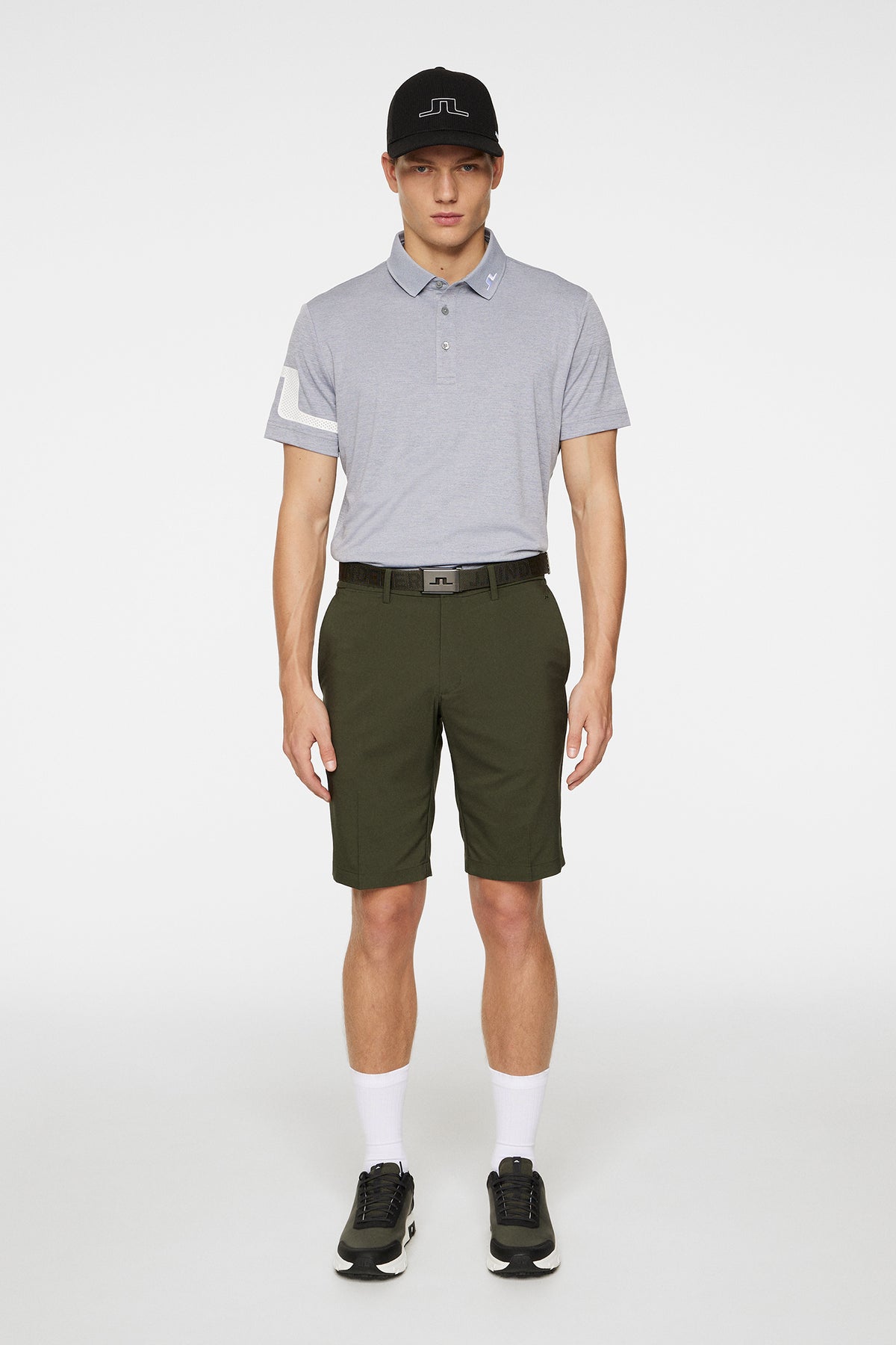 Heath Regular Fit Polo / Medium Grey Melange