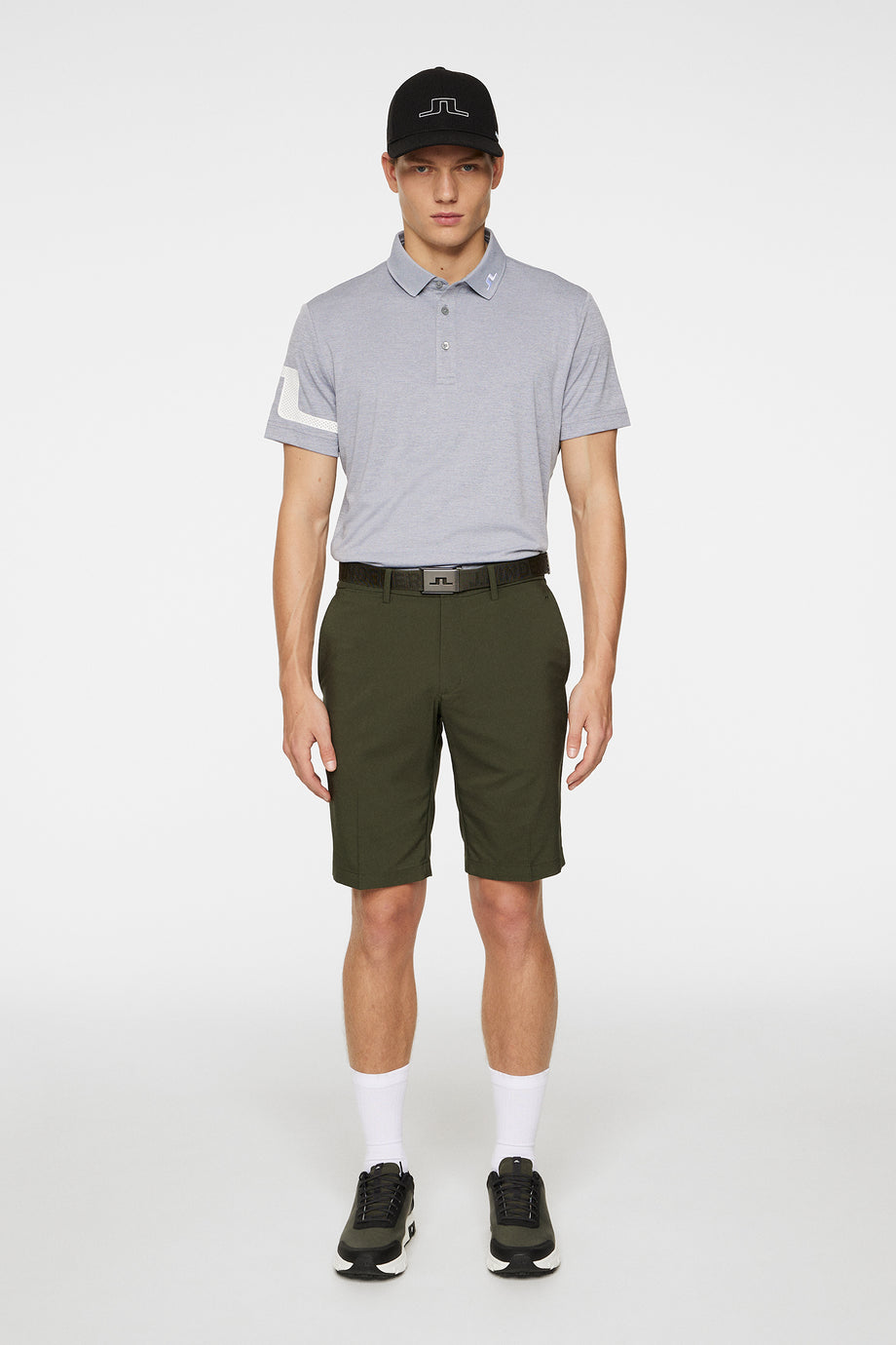 Heath Regular Fit Polo / Medium Grey Melange