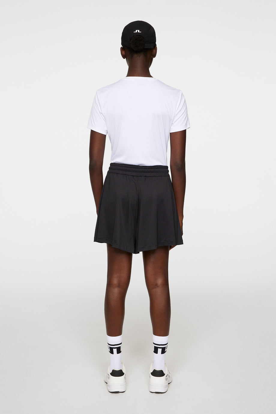 Billie Wide Jersey Shorts / Black